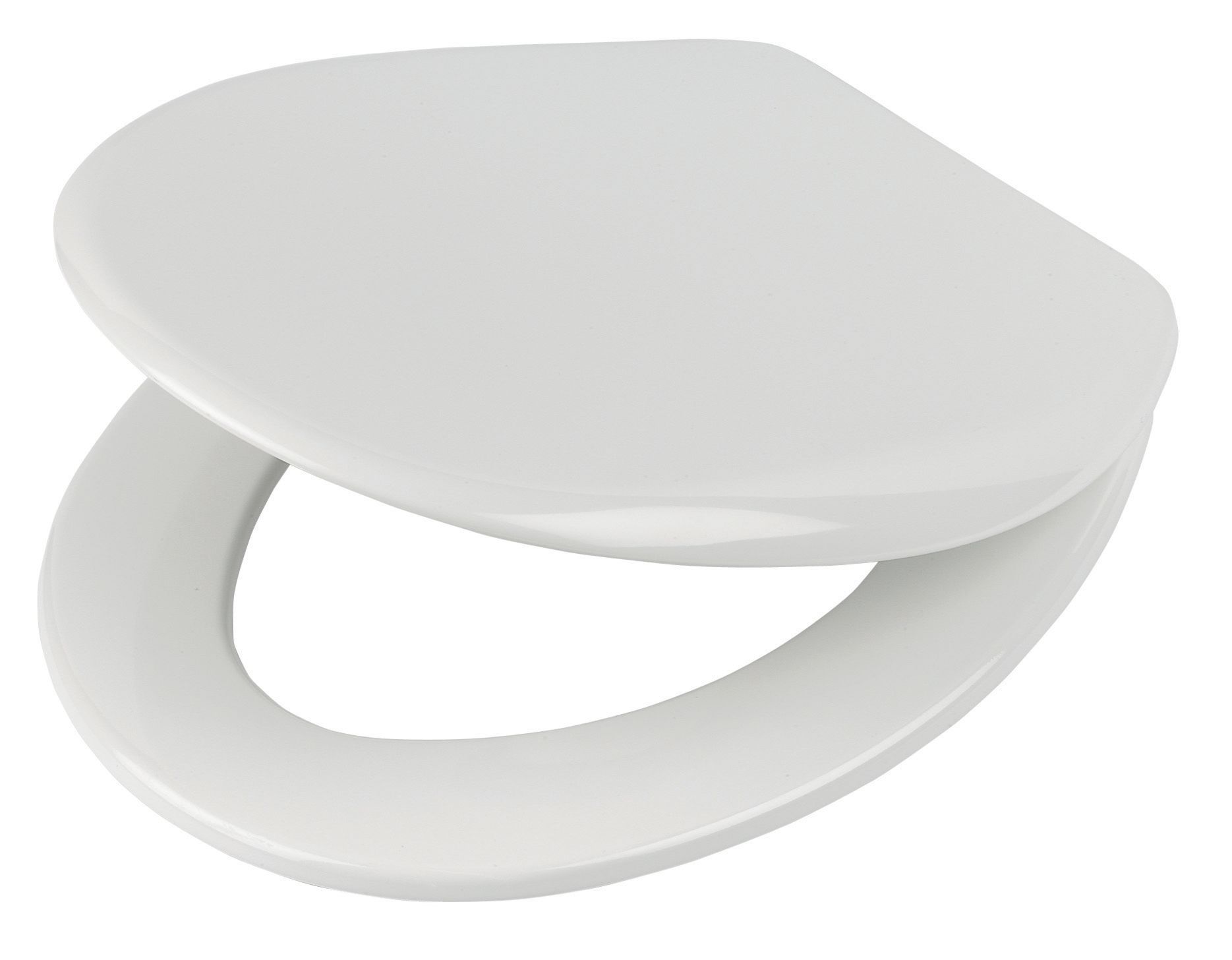 Ideal Standard Space White Standard close Toilet seat | Departments