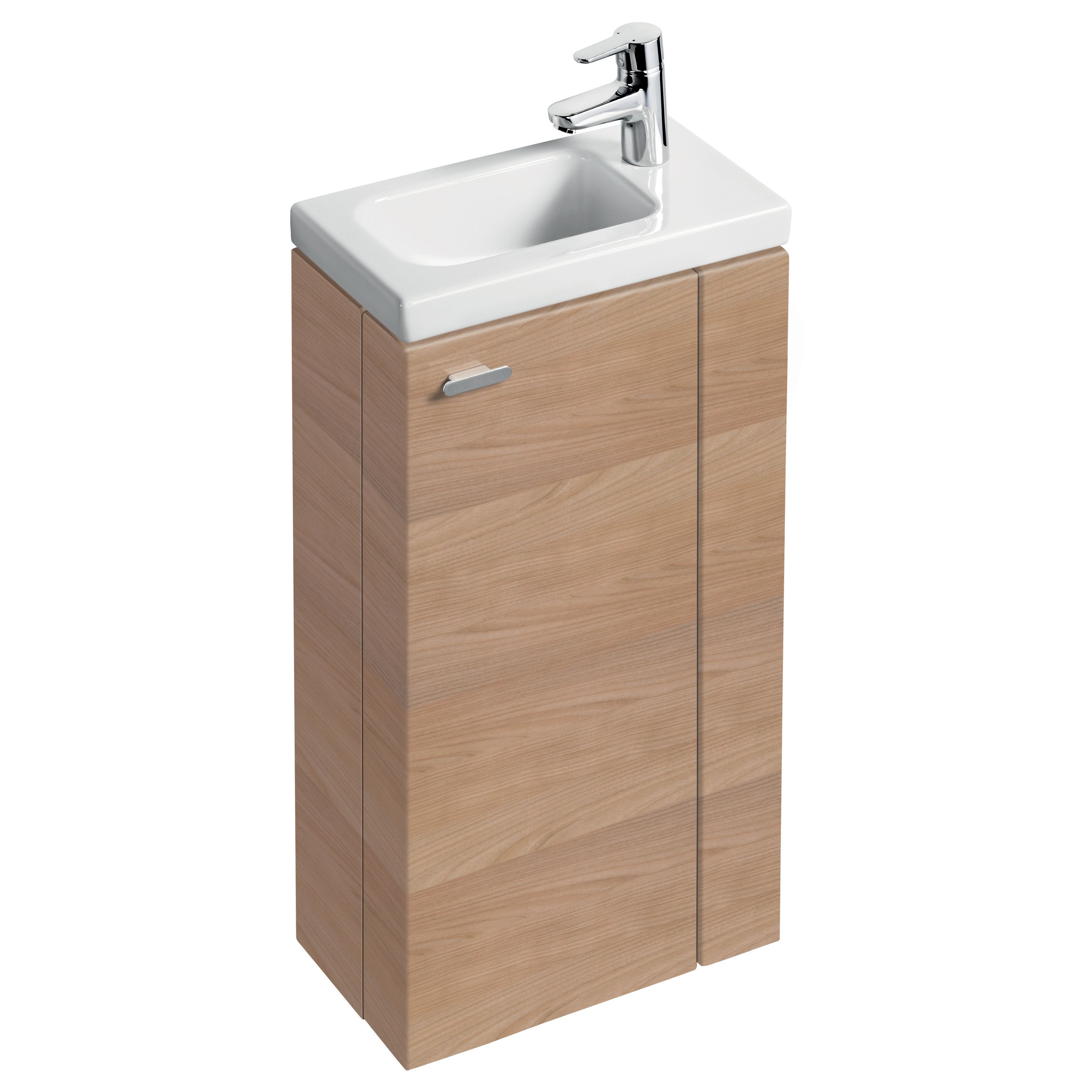 Ideal Standard Imagine Compact Oak Effect Vanity Unit Rh Basin Mixer Pack Departments Diy At B Q