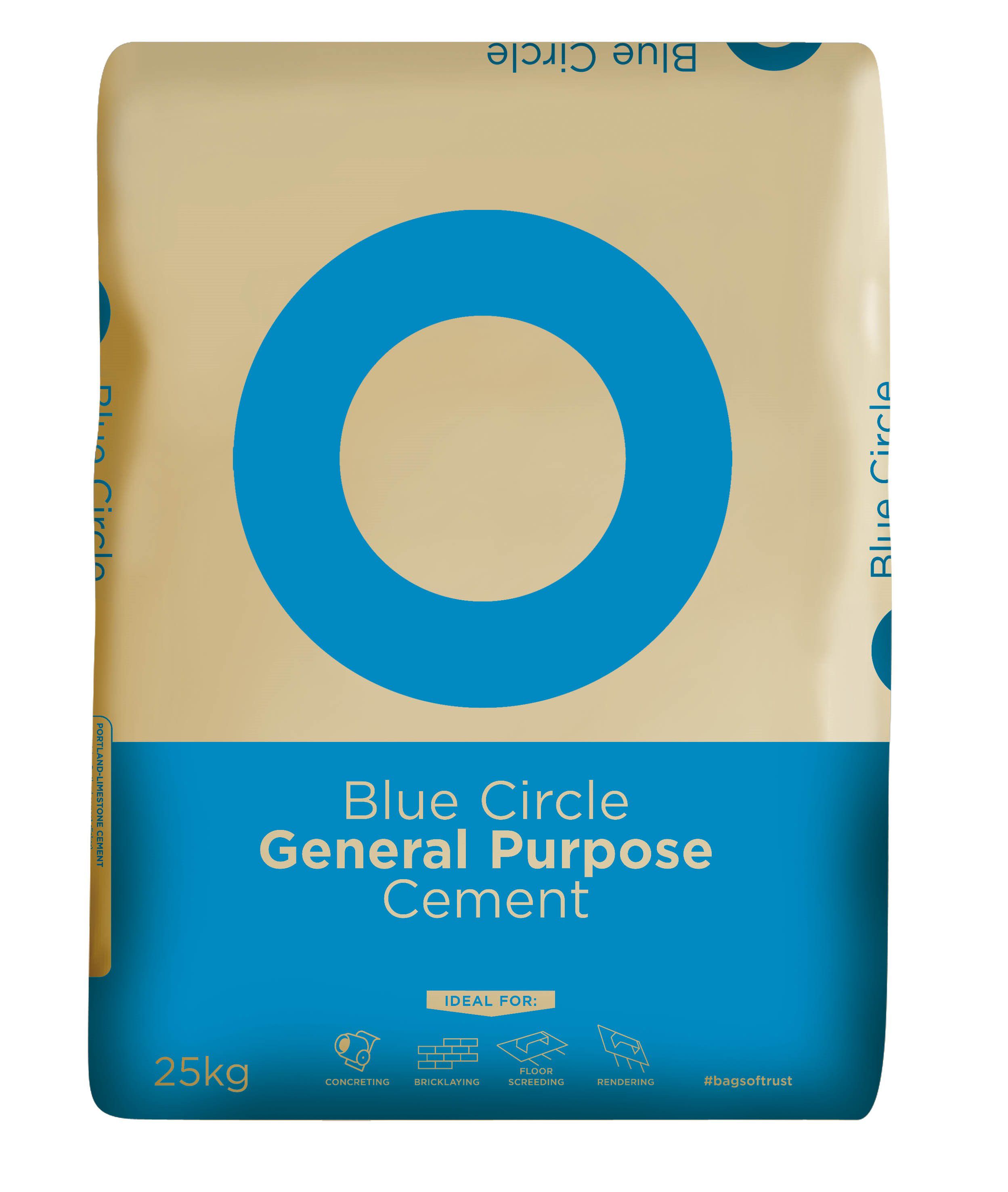 Blue Circle General purpose Cement 25kg Bag | Departments | DIY at B&Q