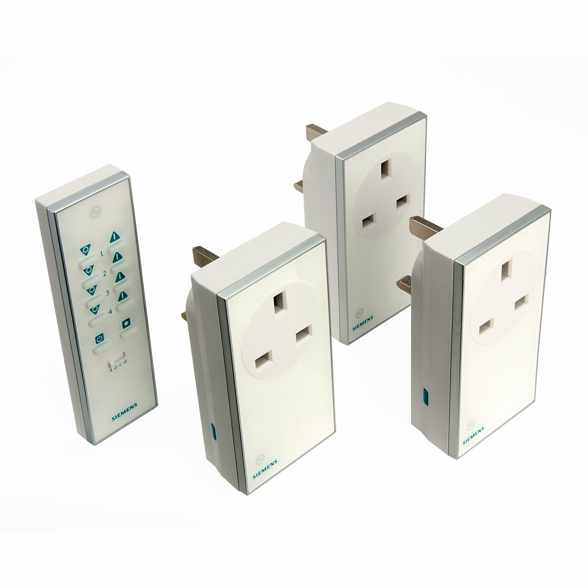 Siemens White Remote Control Plug Socket, Pack of 3 | Departments | DIY 