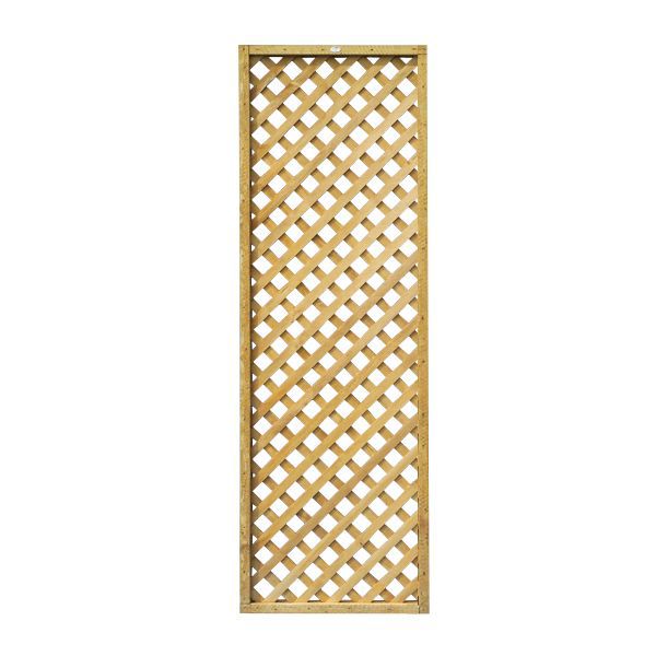 Woodbury Timber Square Trellis Panel (H)1.8m (W)900mm | Departments ...