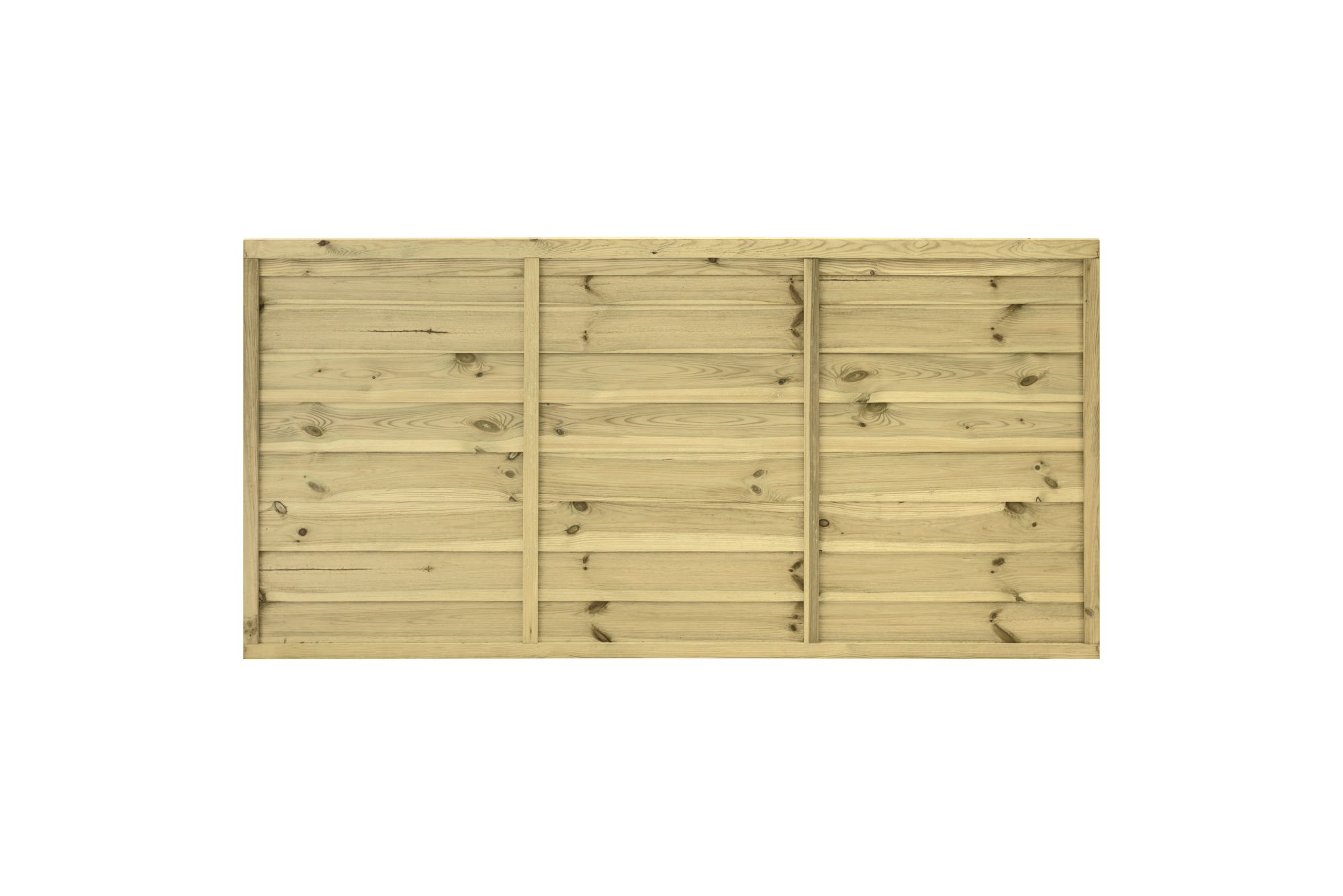 Grange Primo Traditional Horizontal slat Fence panel (W)1.83