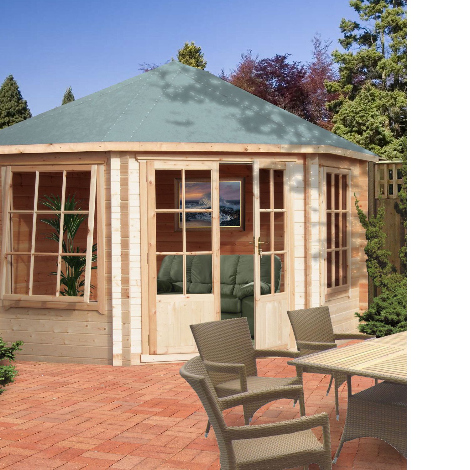 10x10 shed tongue and groove 