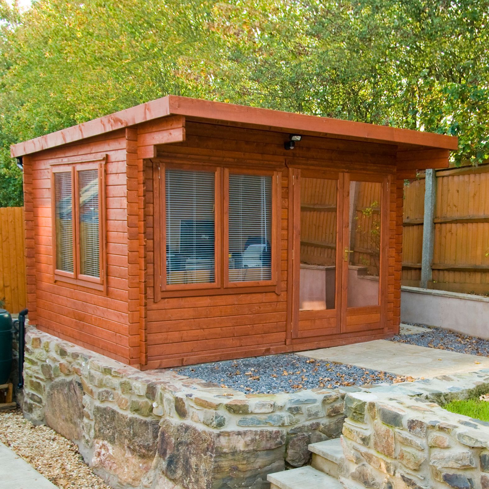 14X12 Danbury 28mm Tongue &amp; Groove Timber Log Cabin with ...