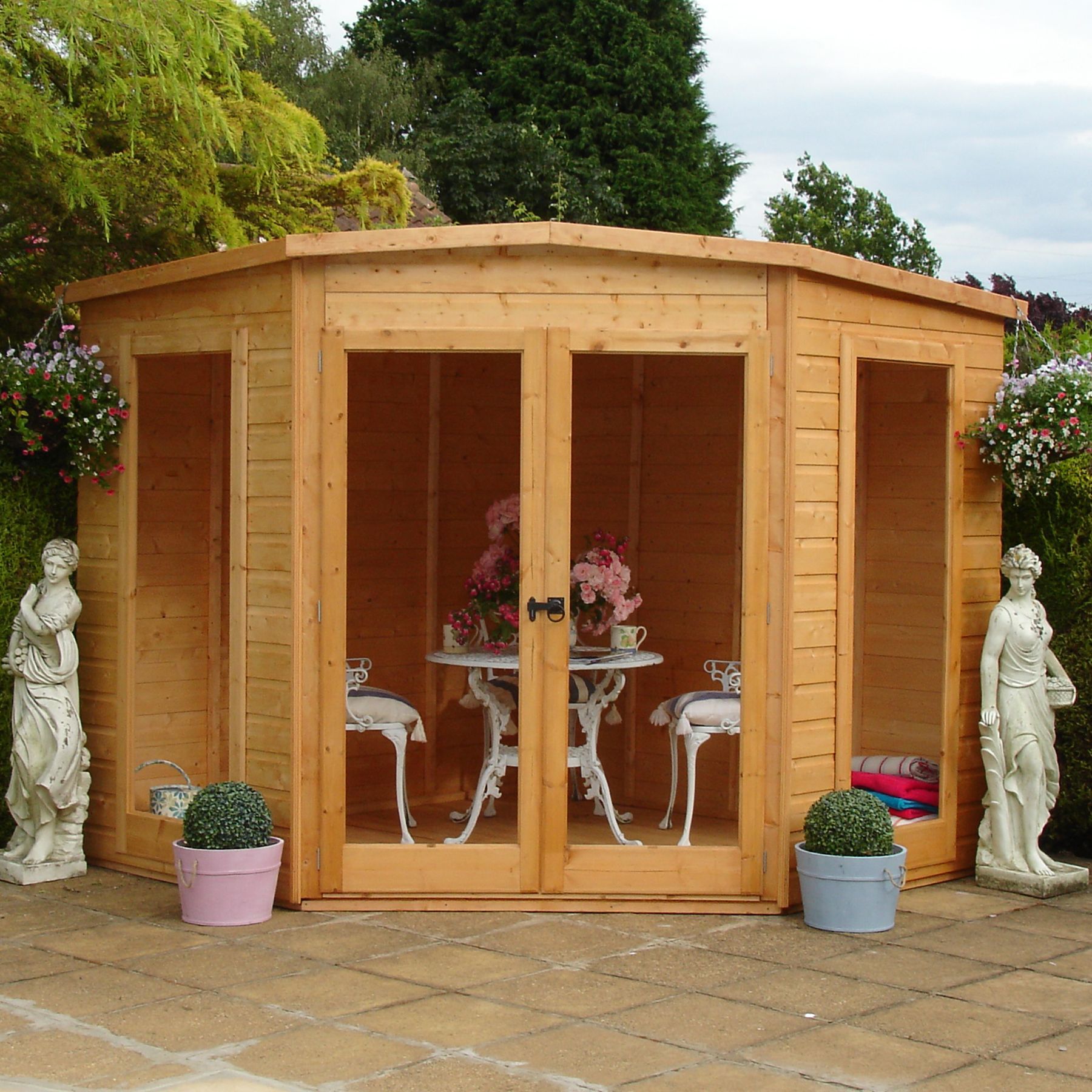 8X8 Barclay Shiplap Timber Summerhouse Departments DIY 