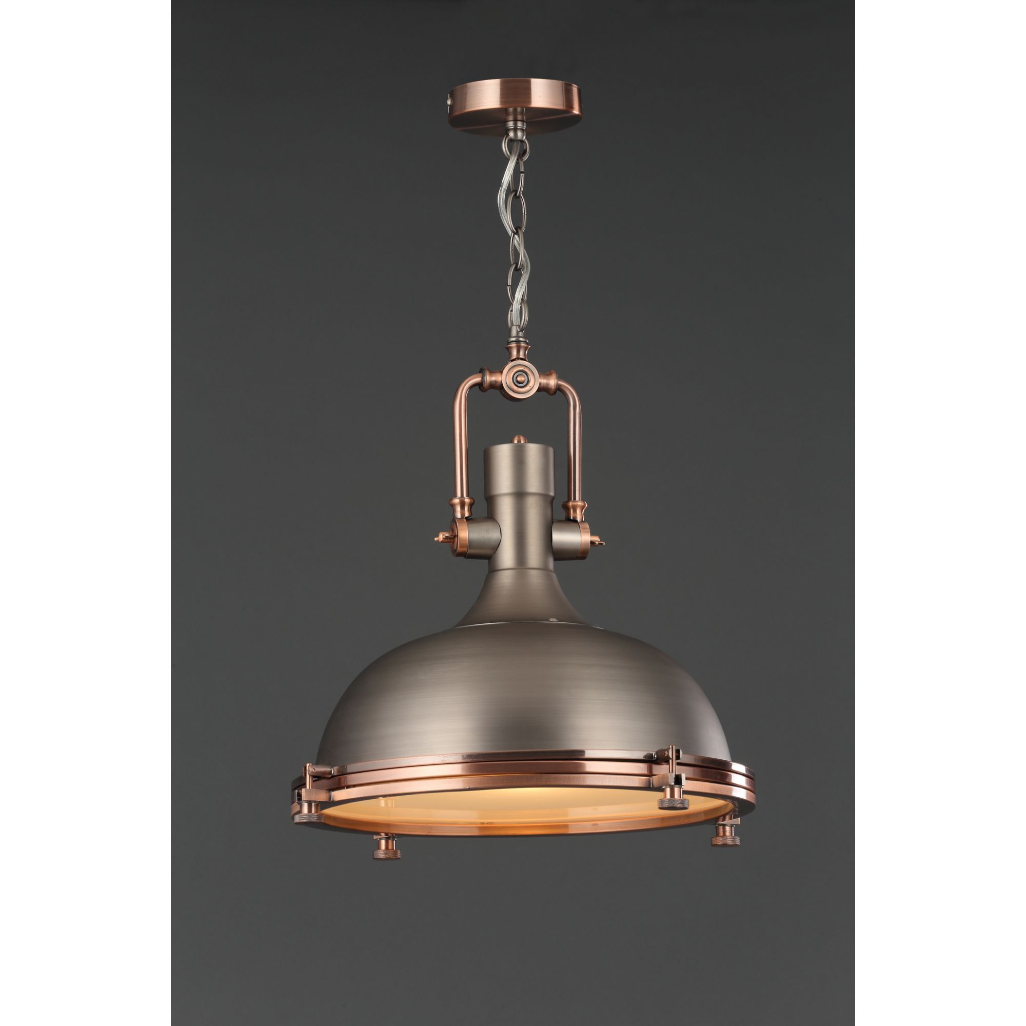pewter ceiling pendant