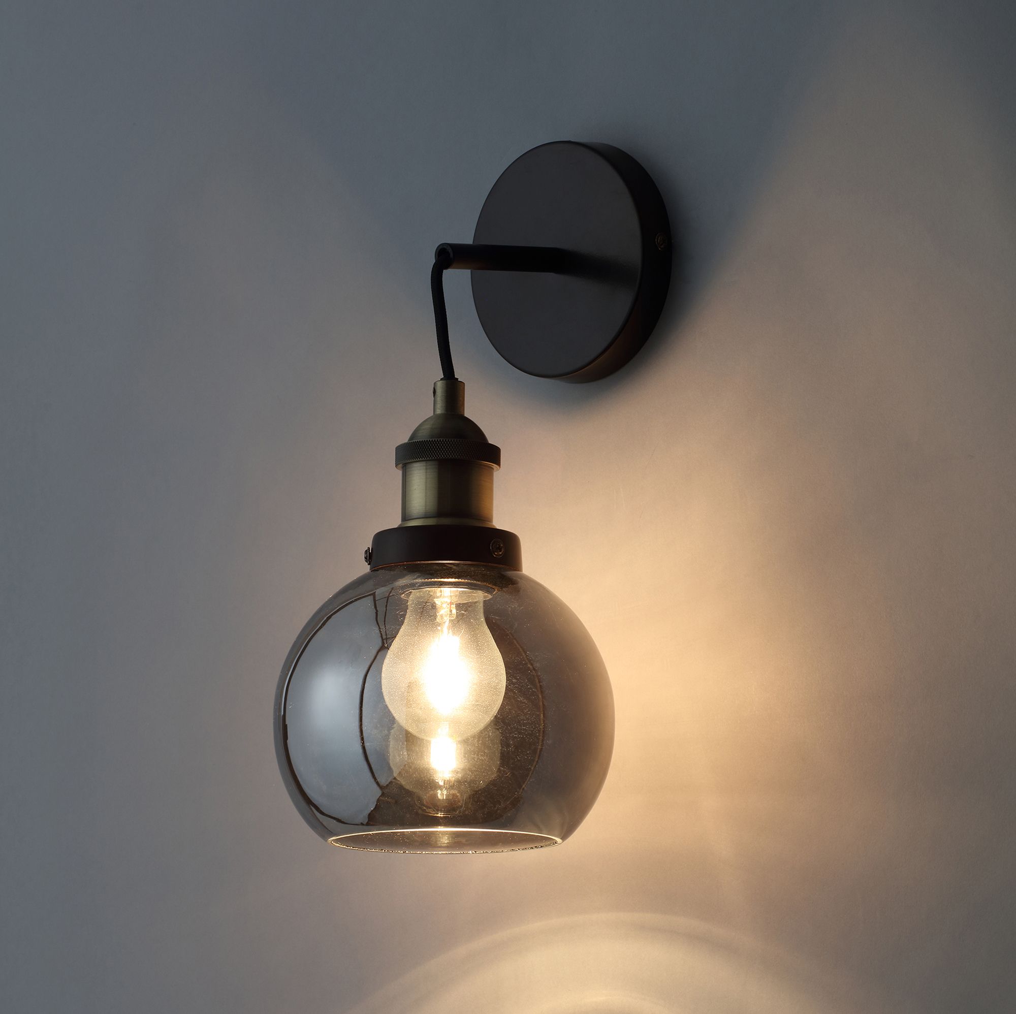 Callisto Any room Wall light Departments DIY at B&Q