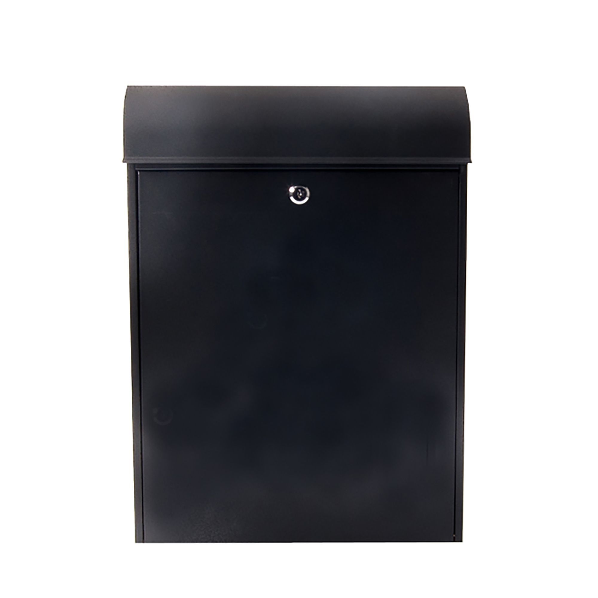 The House Nameplate Company Parcel Black Letterbox (H)555mm (W)405mm