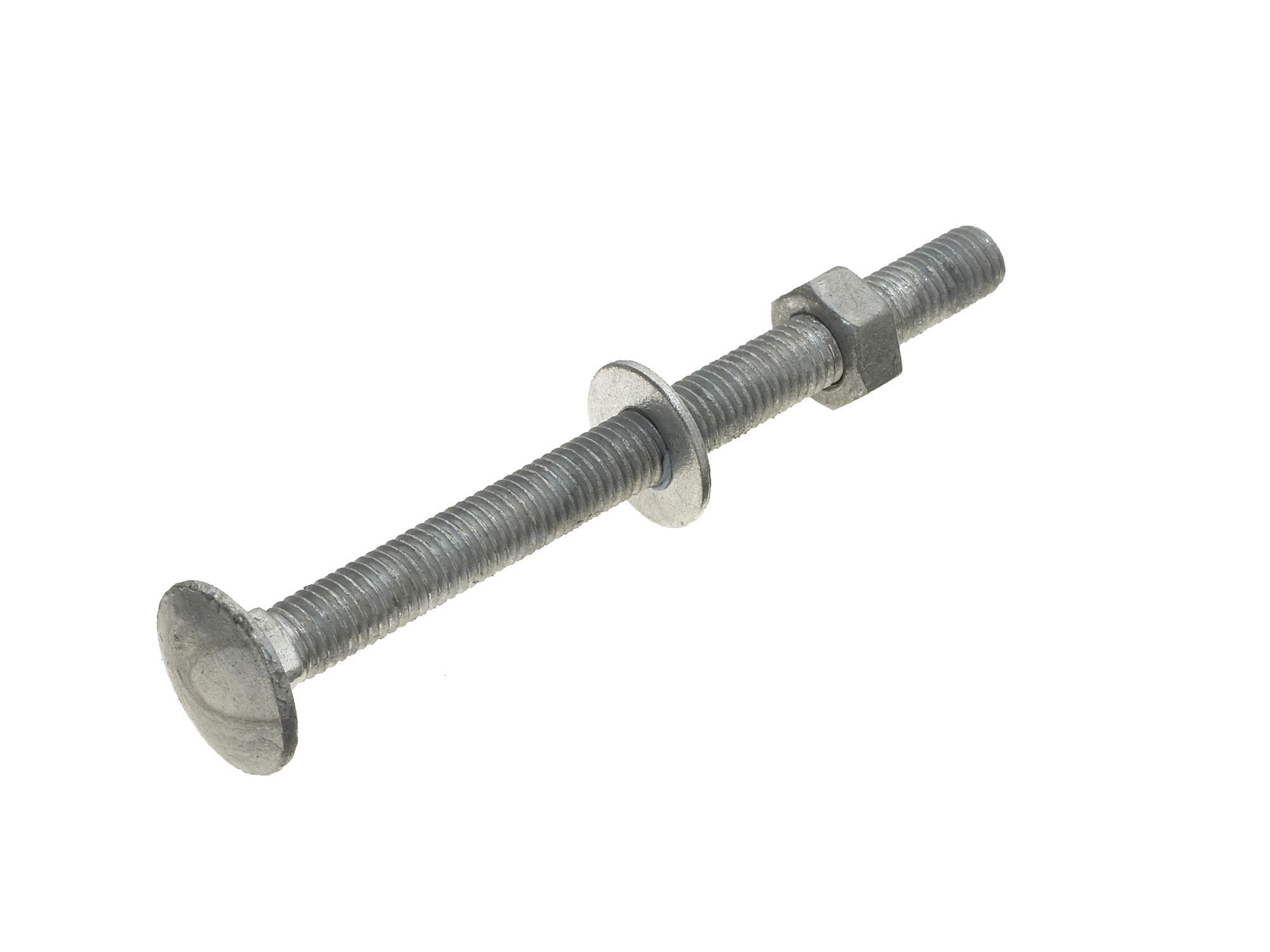 M8 Cup square bolt (L) 100mm (Dia) 8mm, Pack of 10 Departments DIY