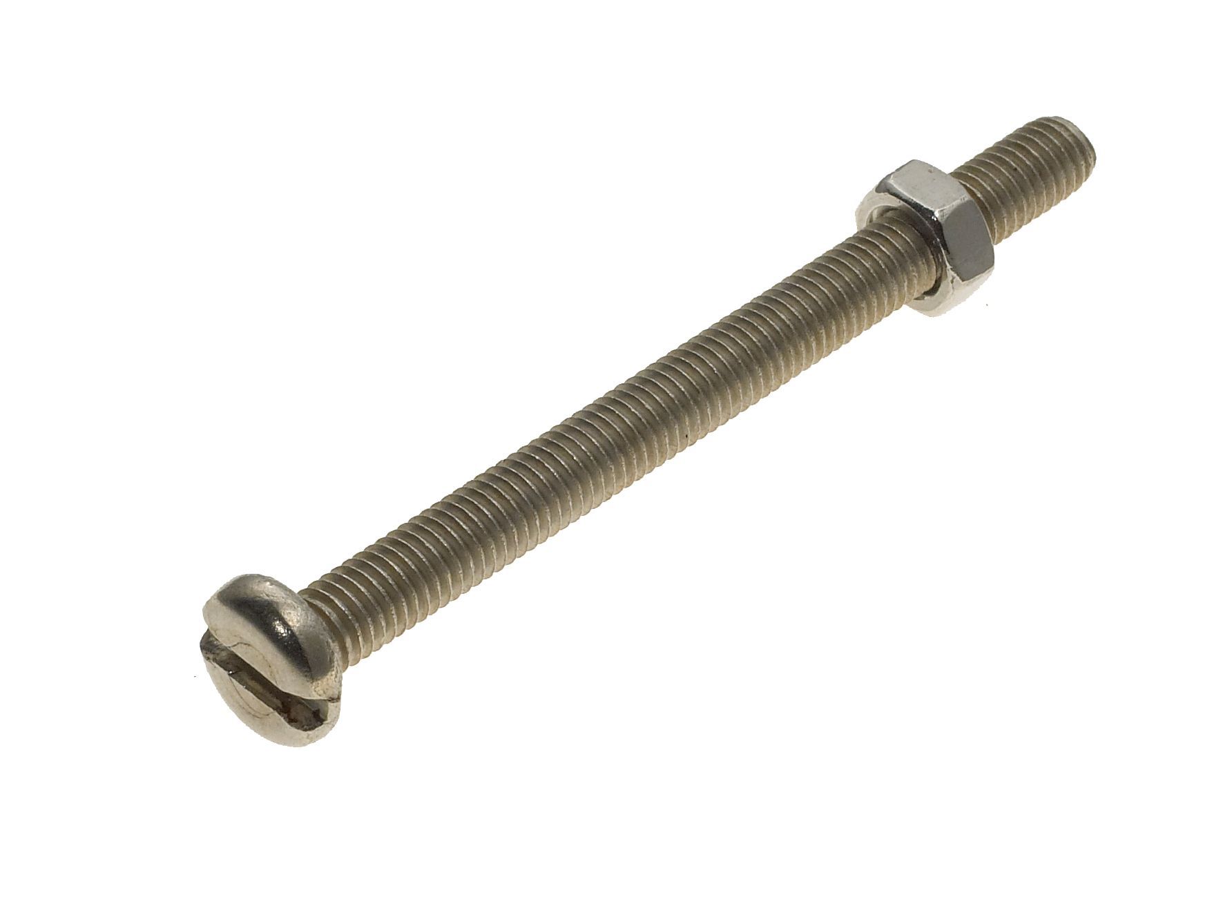 M5 Machine Screw (L) 60mm (Dia) 5mm, Pack Of 10 | Departments | DIY At B&Q