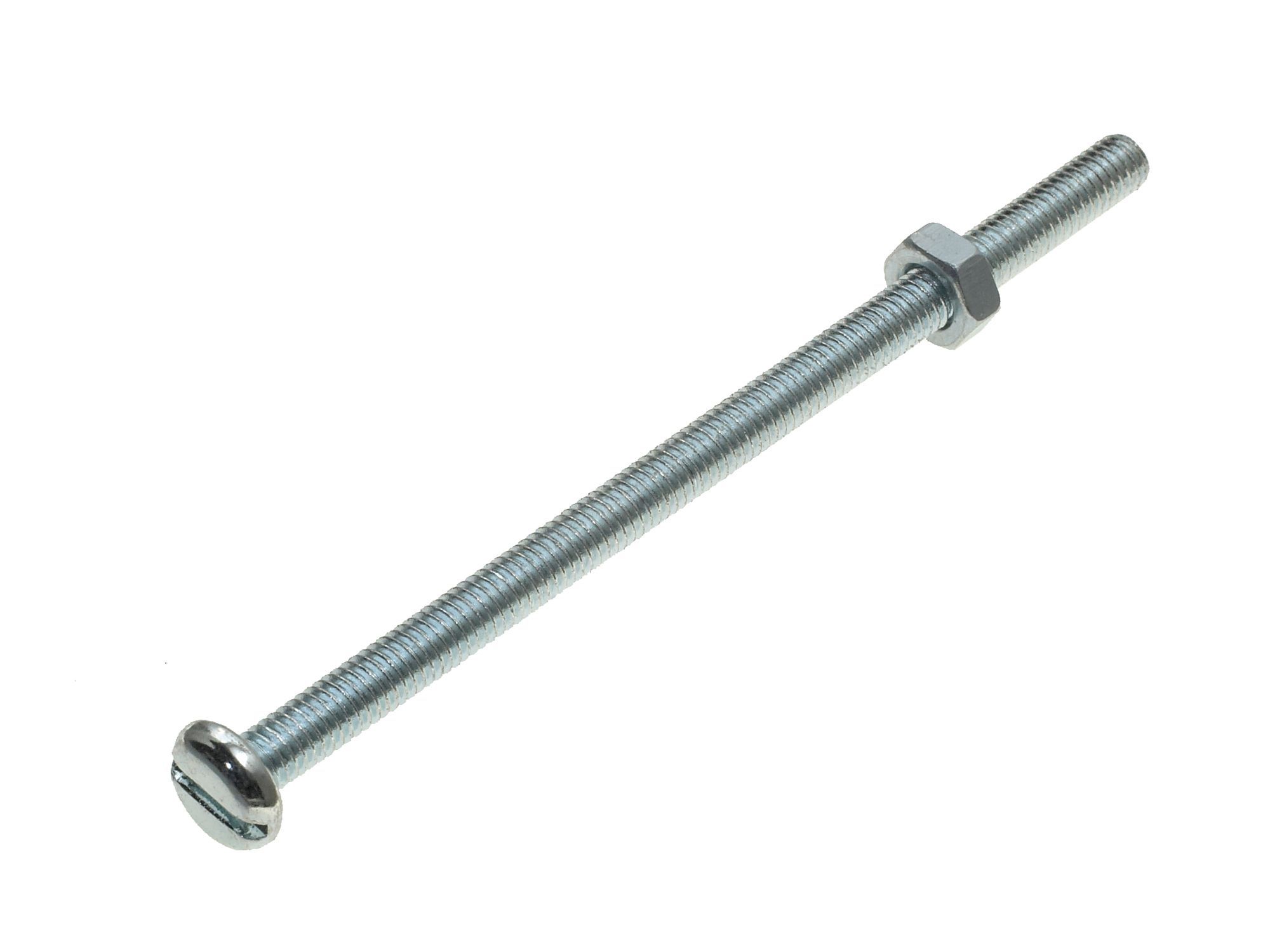 M4 Machine Screw (L) 75mm (Dia) 4mm, Pack of 10 Departments DIY at B&Q