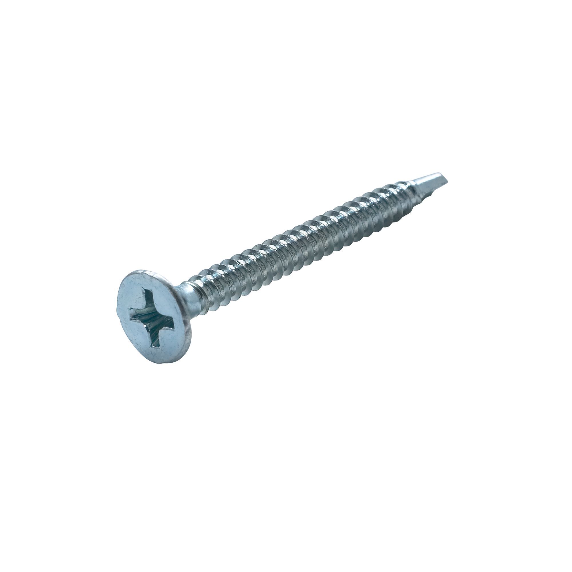 AVF Zinc effect Steel Plasterboard & partition wall screw (Dia)3.5mm (L ...