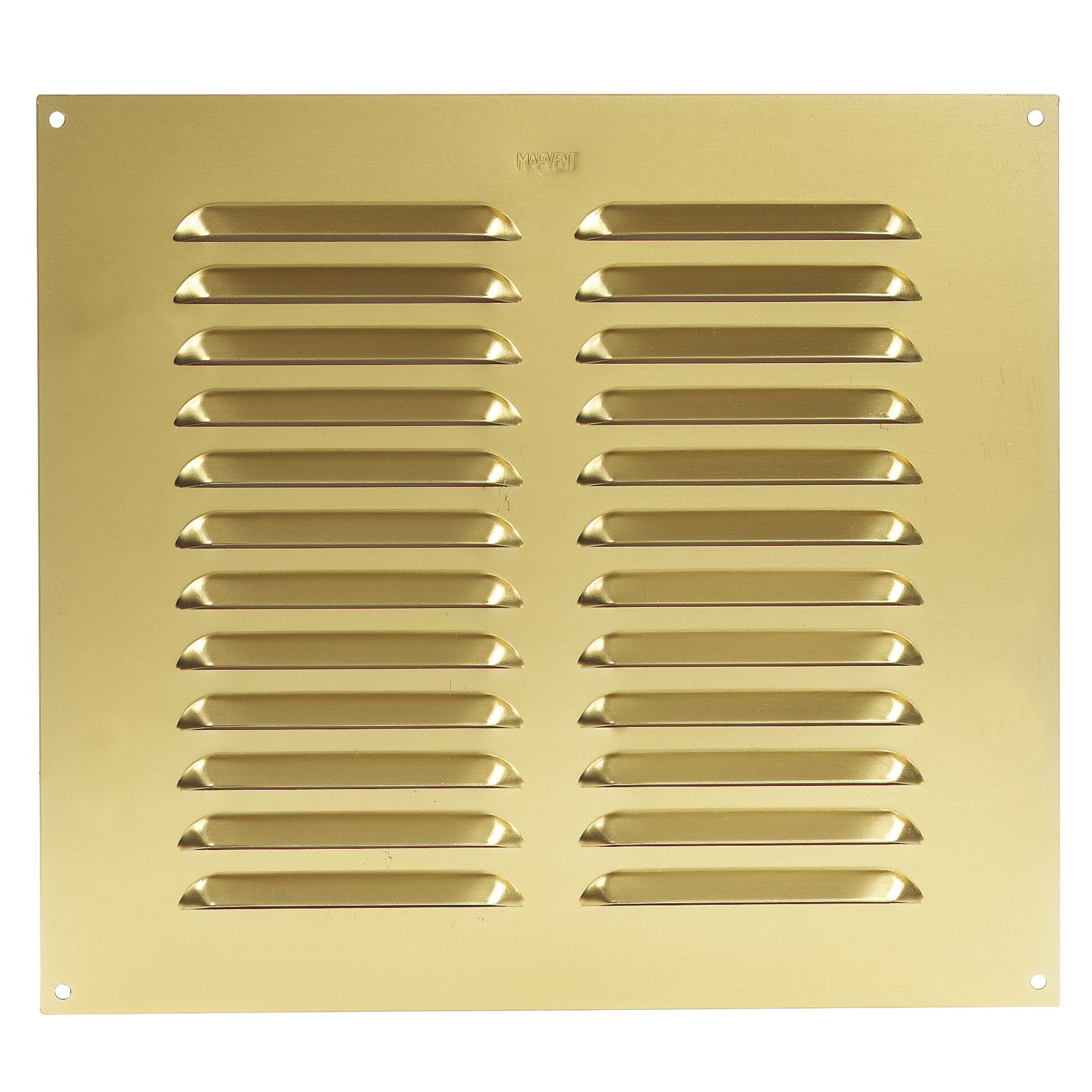 Manrose Gold Effect Louvered Vent Departments DIY at B&Q