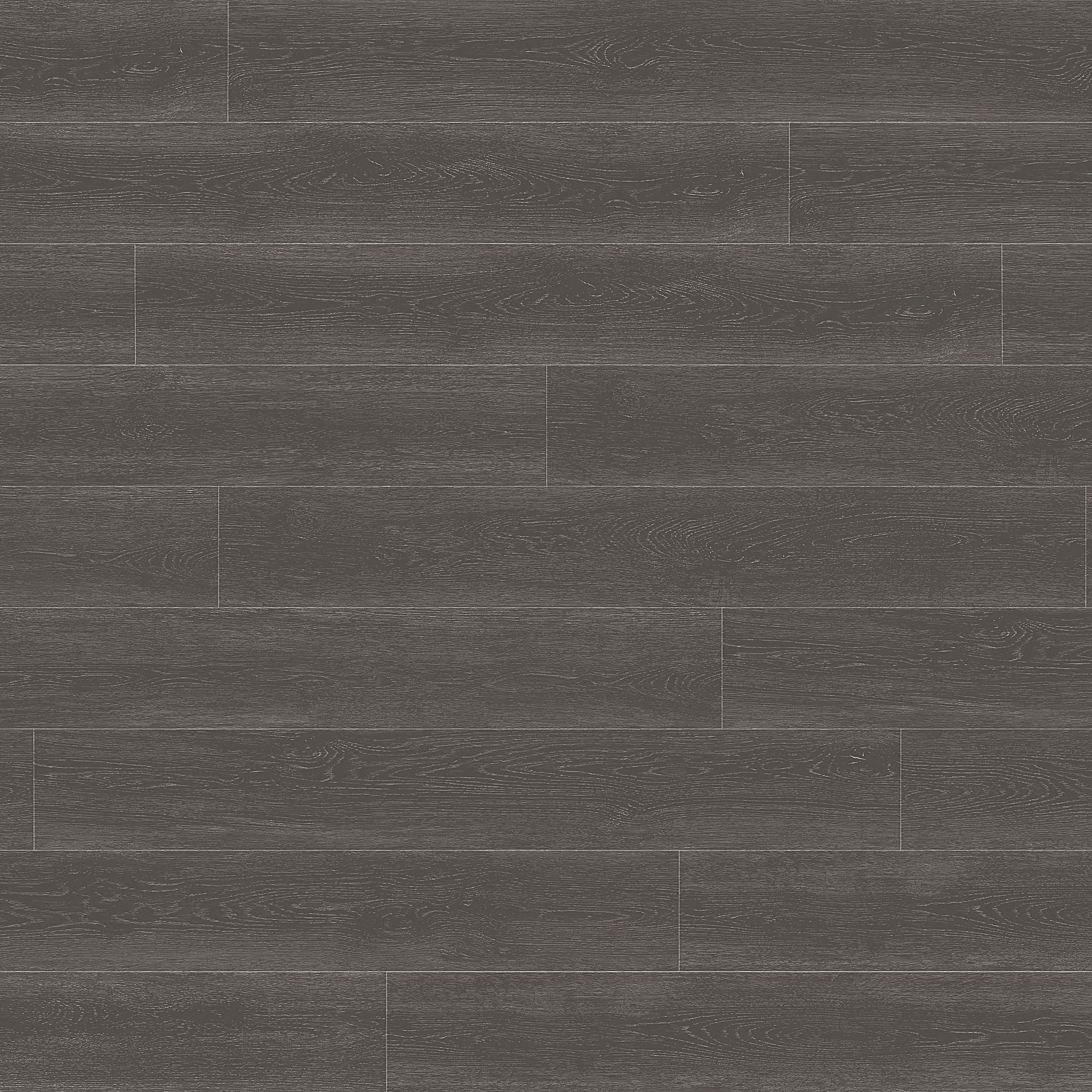 Dark grey Oak effect Waterproof Luxury vinyl click flooring Sample