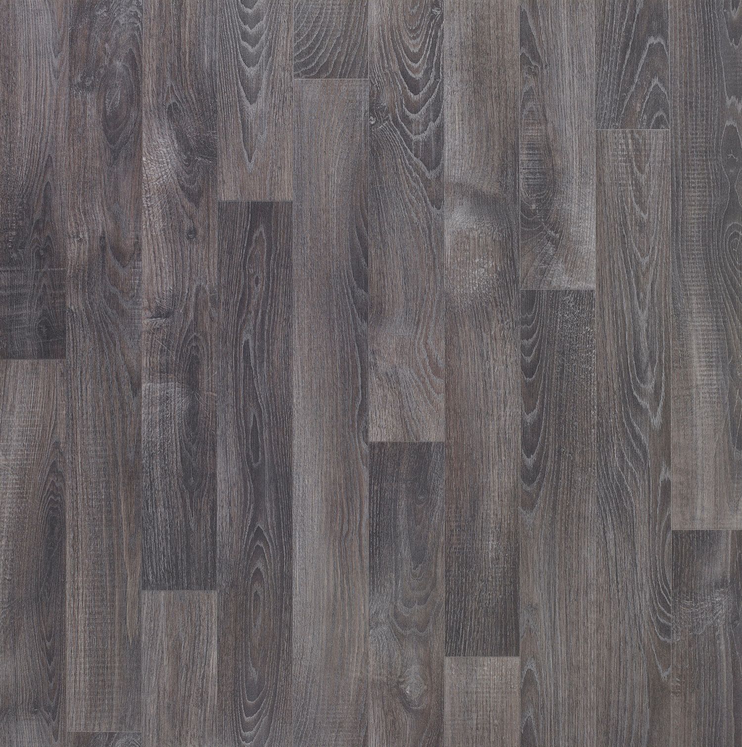 Dark grey Oak effect Vinyl flooring 4 m² | Departments ...