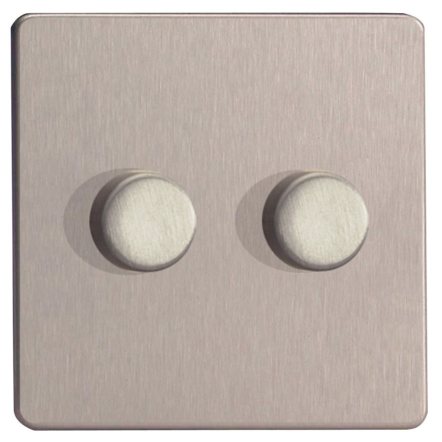 White dimmer switch b&q