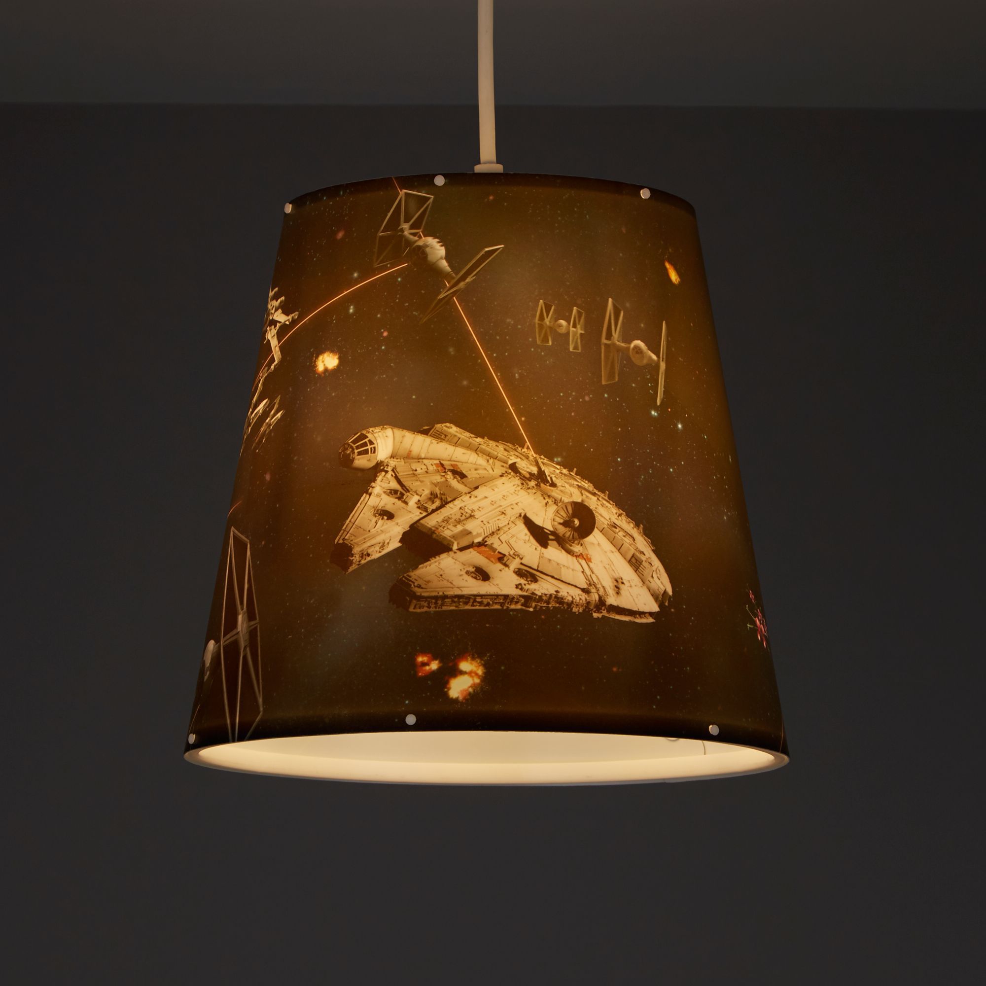 Disney Star Wars Multicolour Character Print Light Shade D 240mm