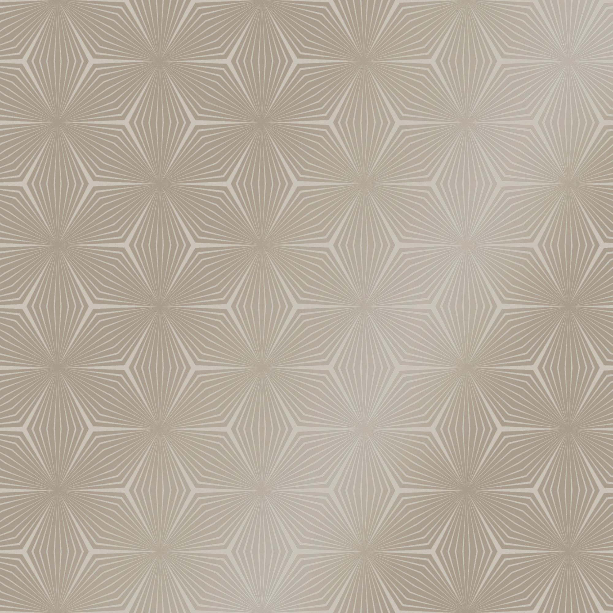 Statement Taupe & gilver Geometric Glitter Wallpaper Departments