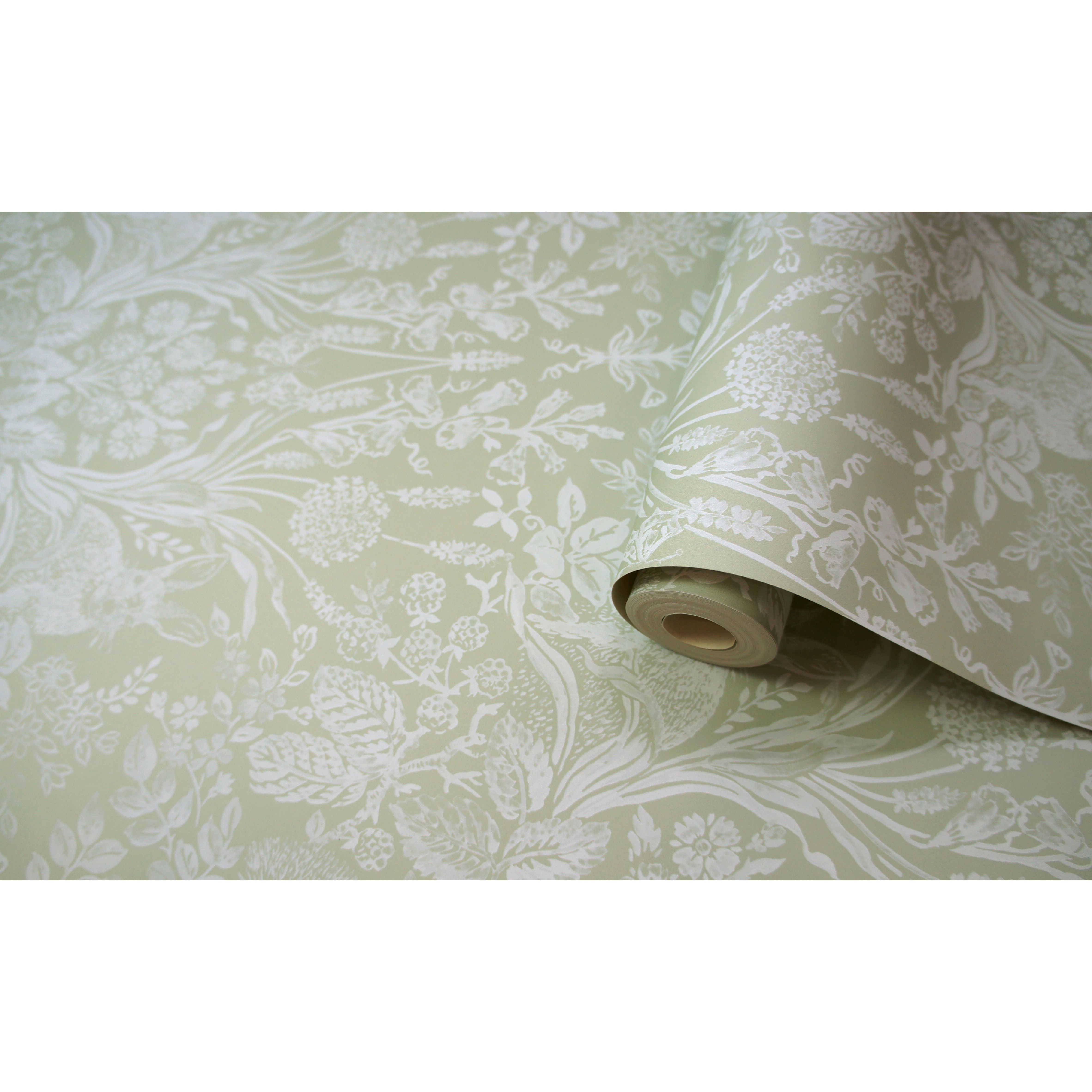 Statement Hadley Green Conversational Wallpaper | Departments | DIY at B&Q