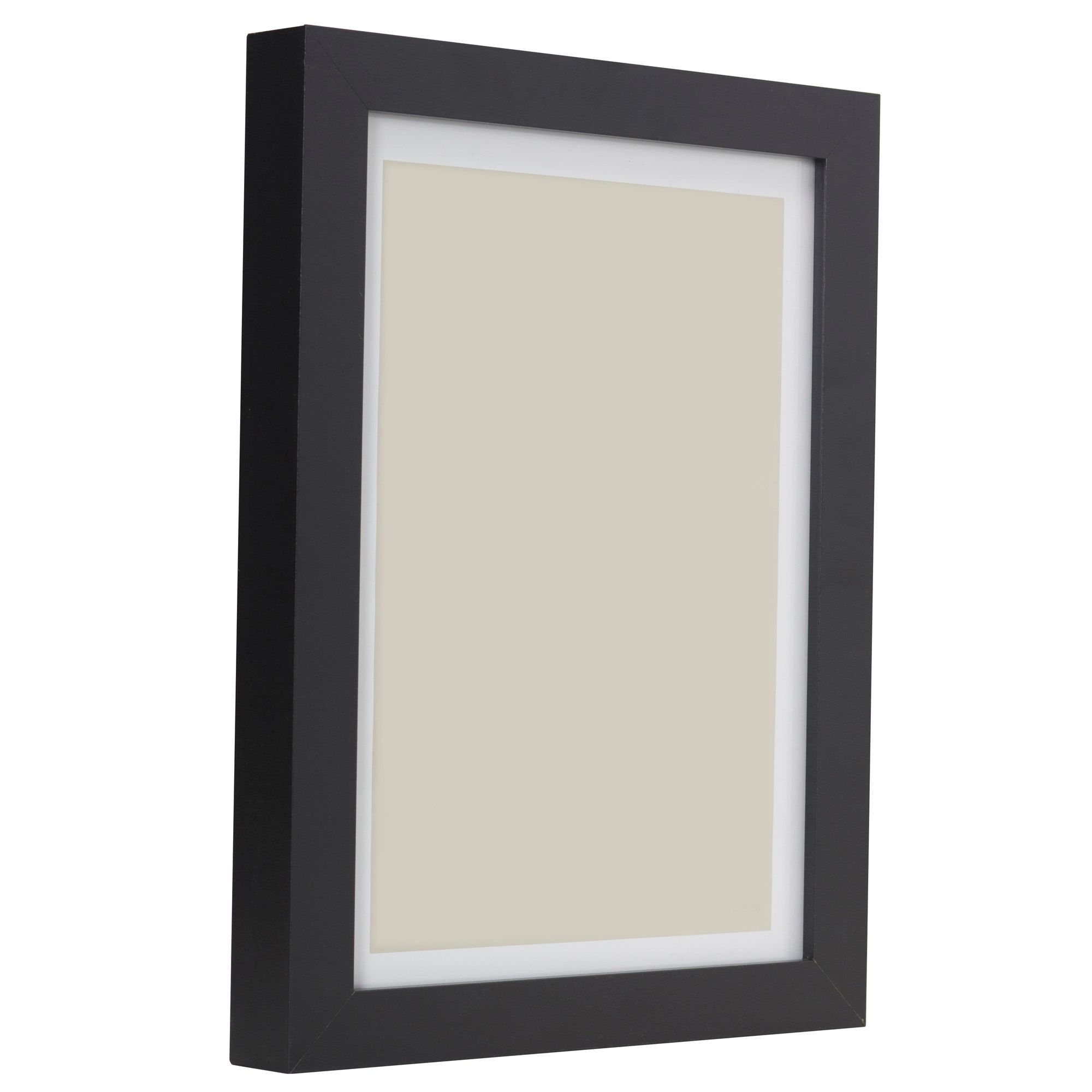 Single Frame Black Photo Frame (W)250mm (H)340mm | Departments | DIY at B&Q