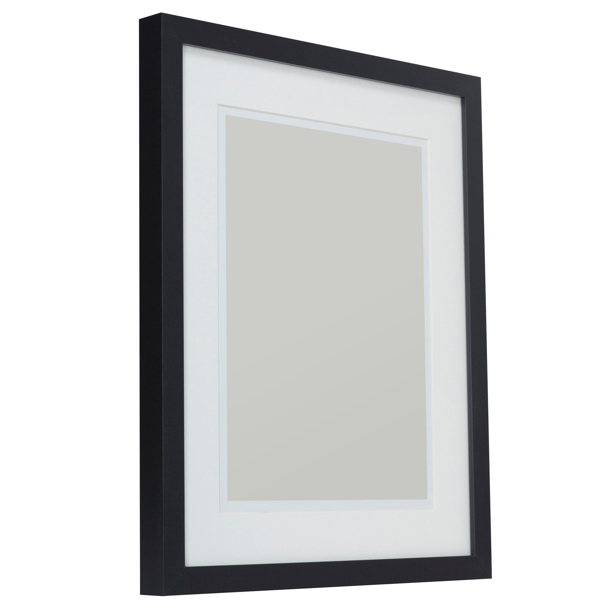 Black Single Frame Wood Picture Frame (H)54cm X (W)44cm | Departments ...