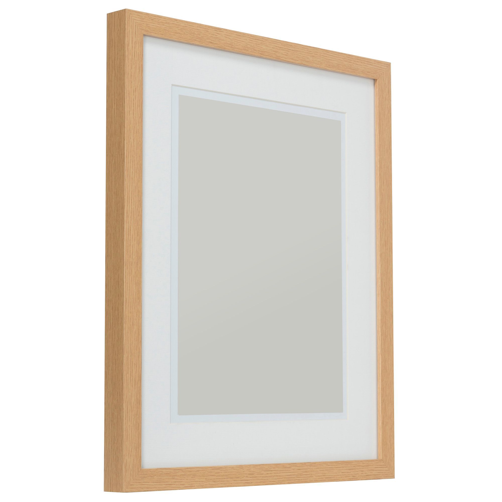 Oak Effect Single Frame Wood Picture Frame (H)54cm x (W)44cm ...