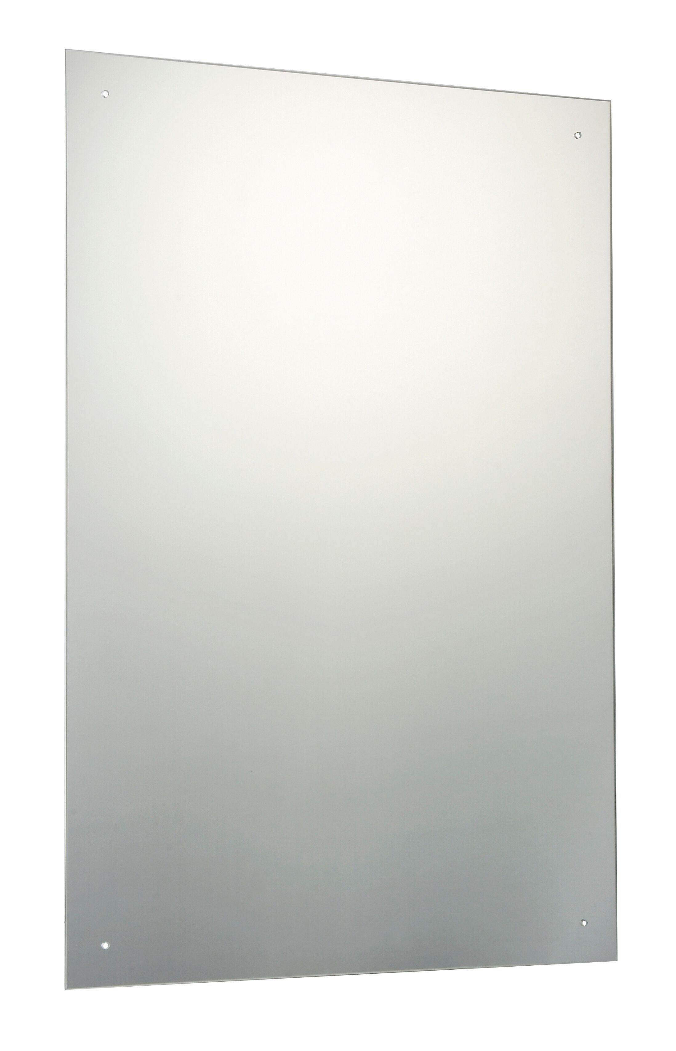 Unframed Rectangular Mirror (H)900mm (W) 600mm Departments DIY at B&Q