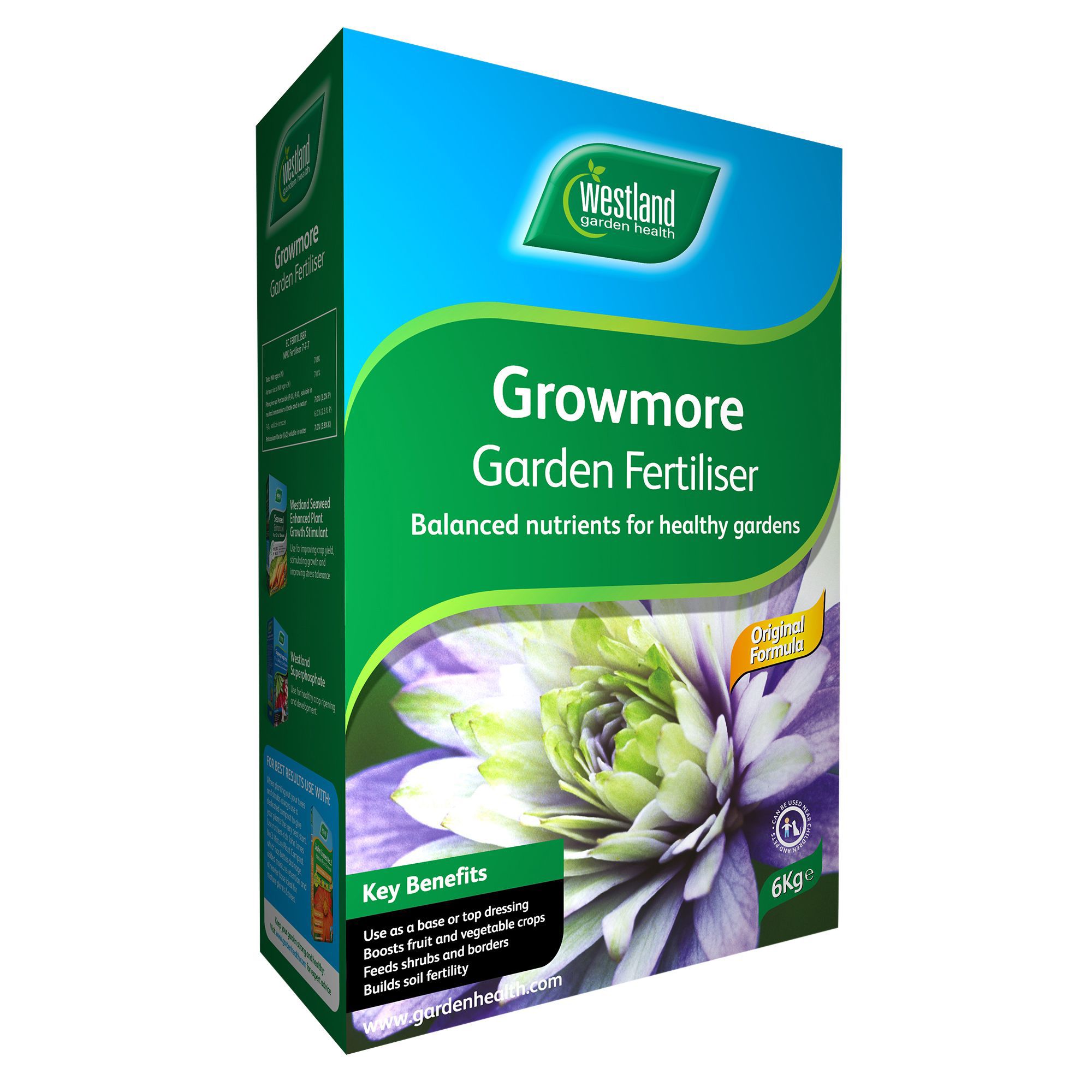 Westland Growmore plant feed (W)6kg Departments DIY at B&Q