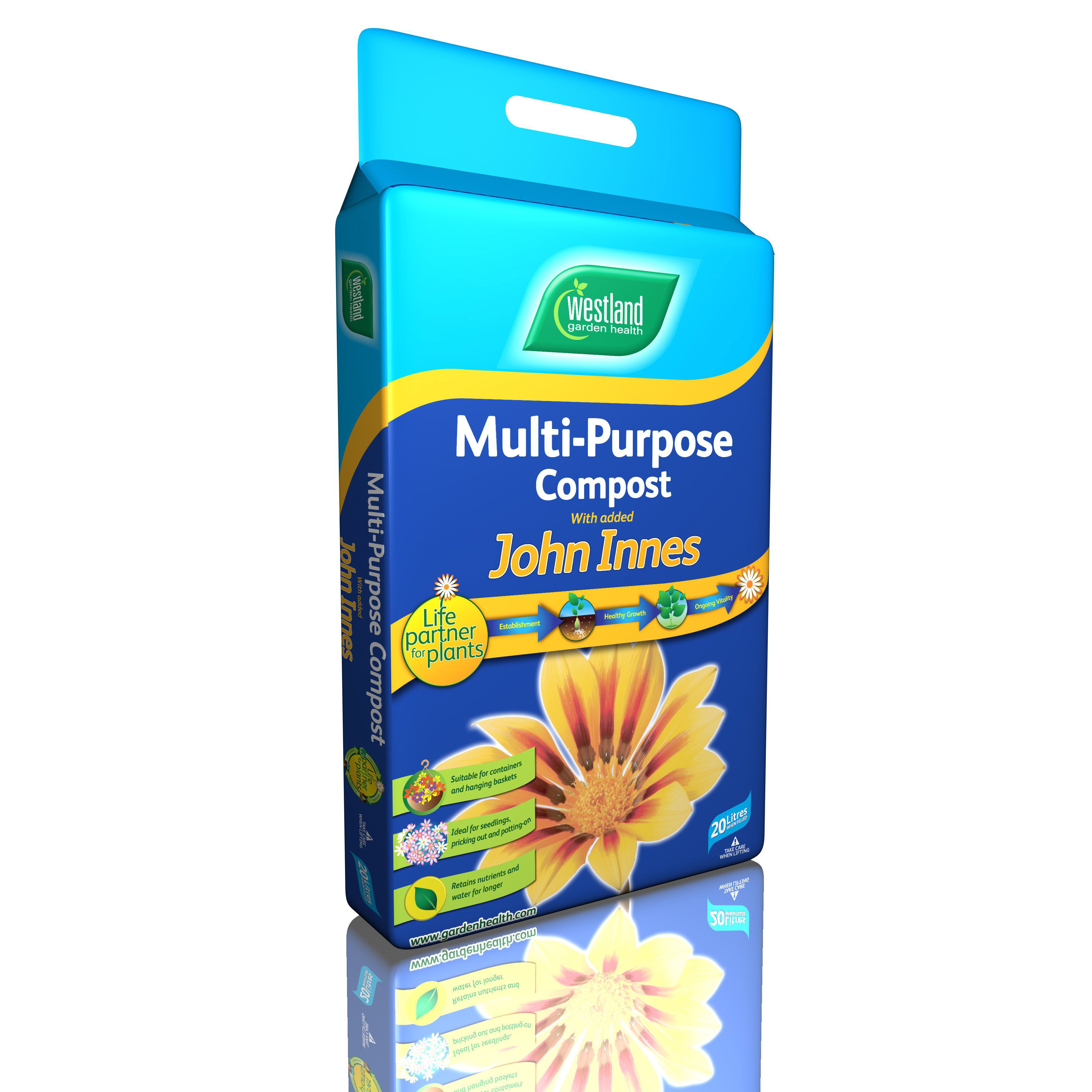 Westland MultiPurpose Compost 10L (W)5.53kg Departments DIY at B&Q