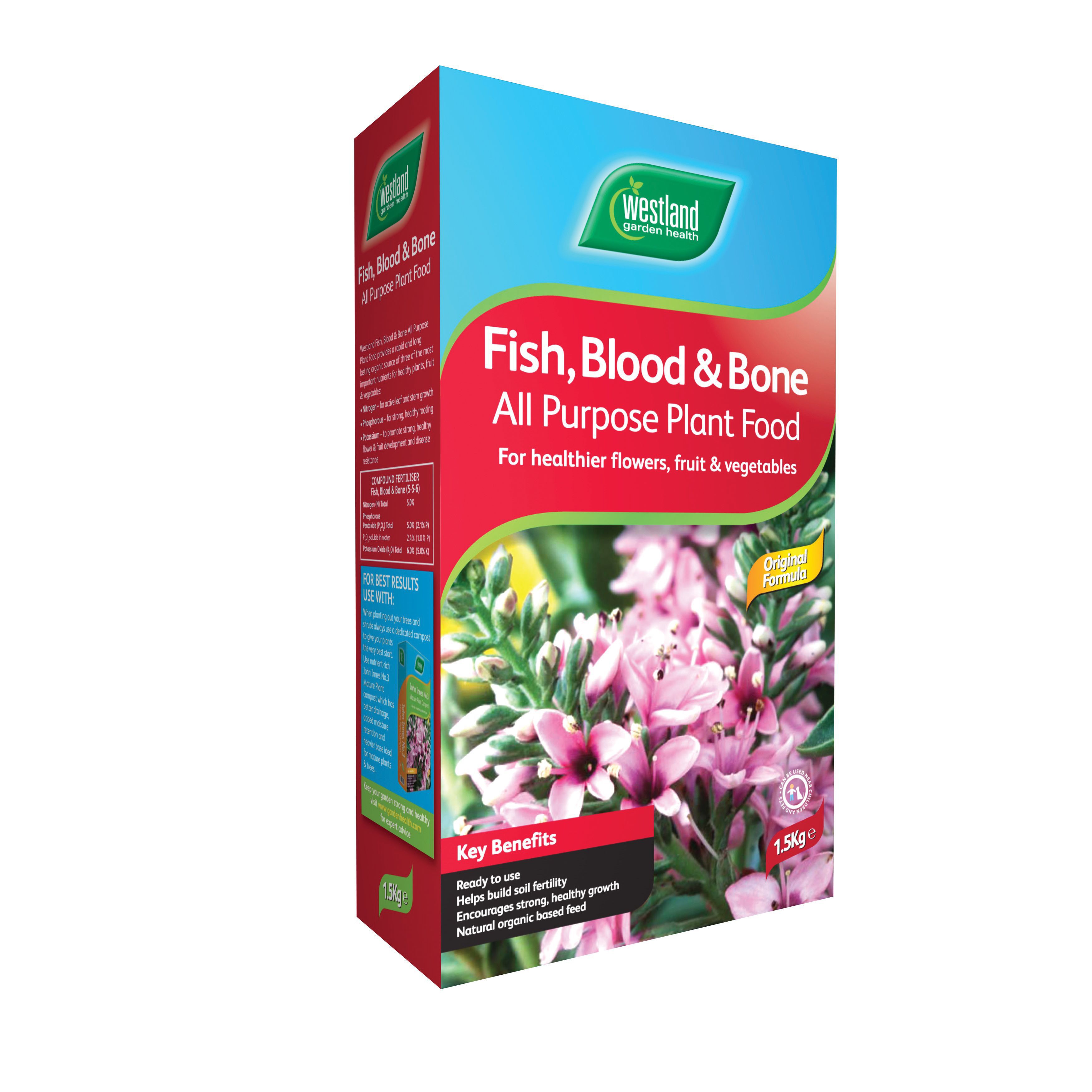 Westland Fish, blood &amp; bone Plant feed 1.5kg Departments