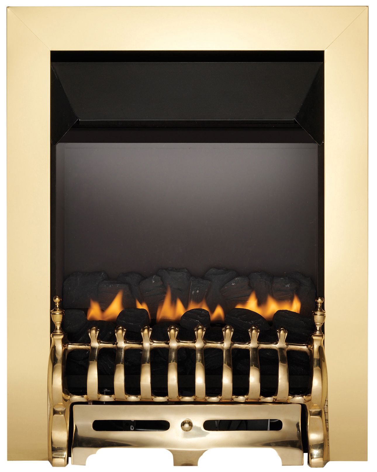 Focal Point Blenheim Brass Effect Gas Fire | Departments | DIY At B&Q