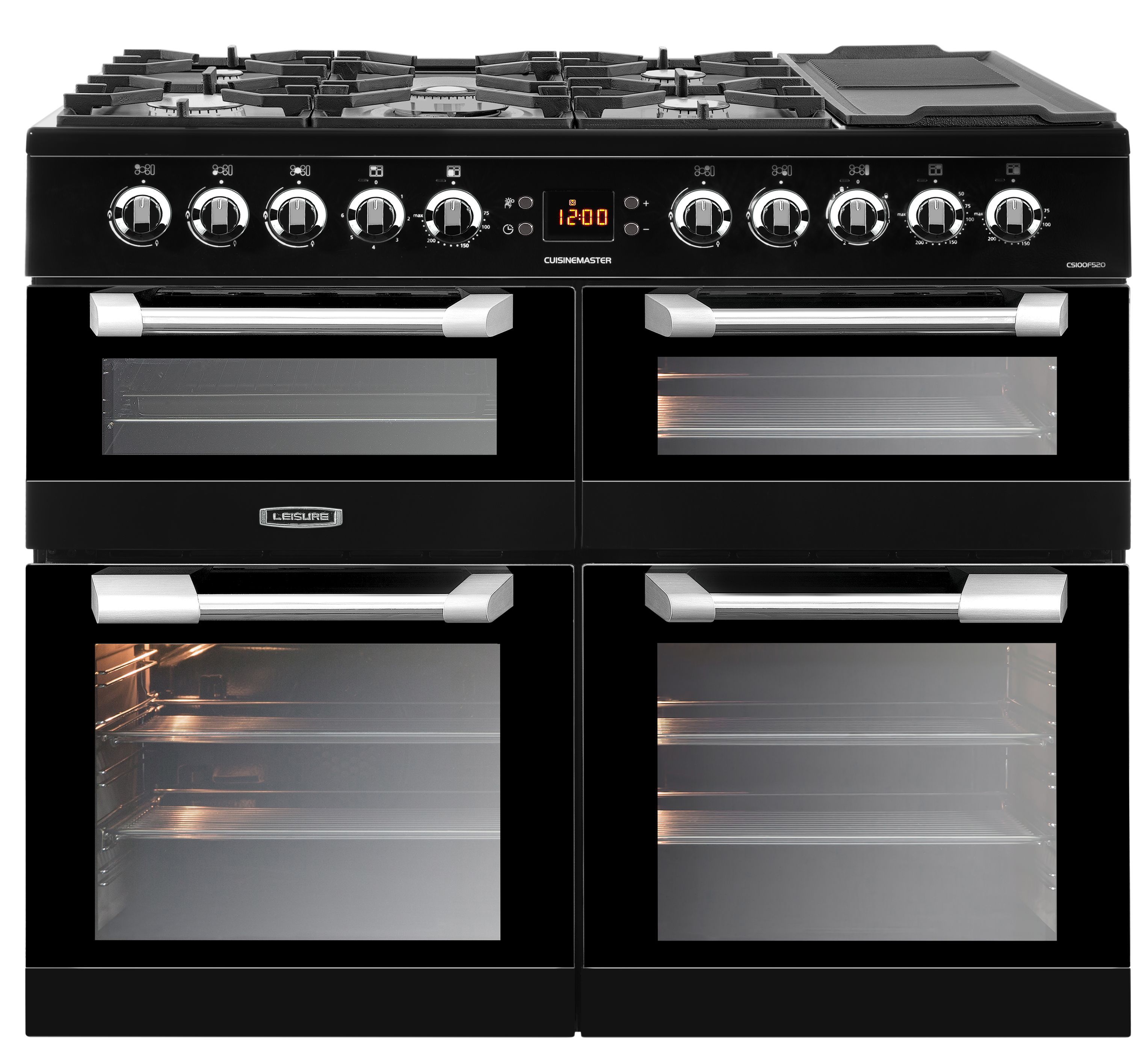 Leisure Freestanding Range Cooker With Gas Hob, CS100F520K ...