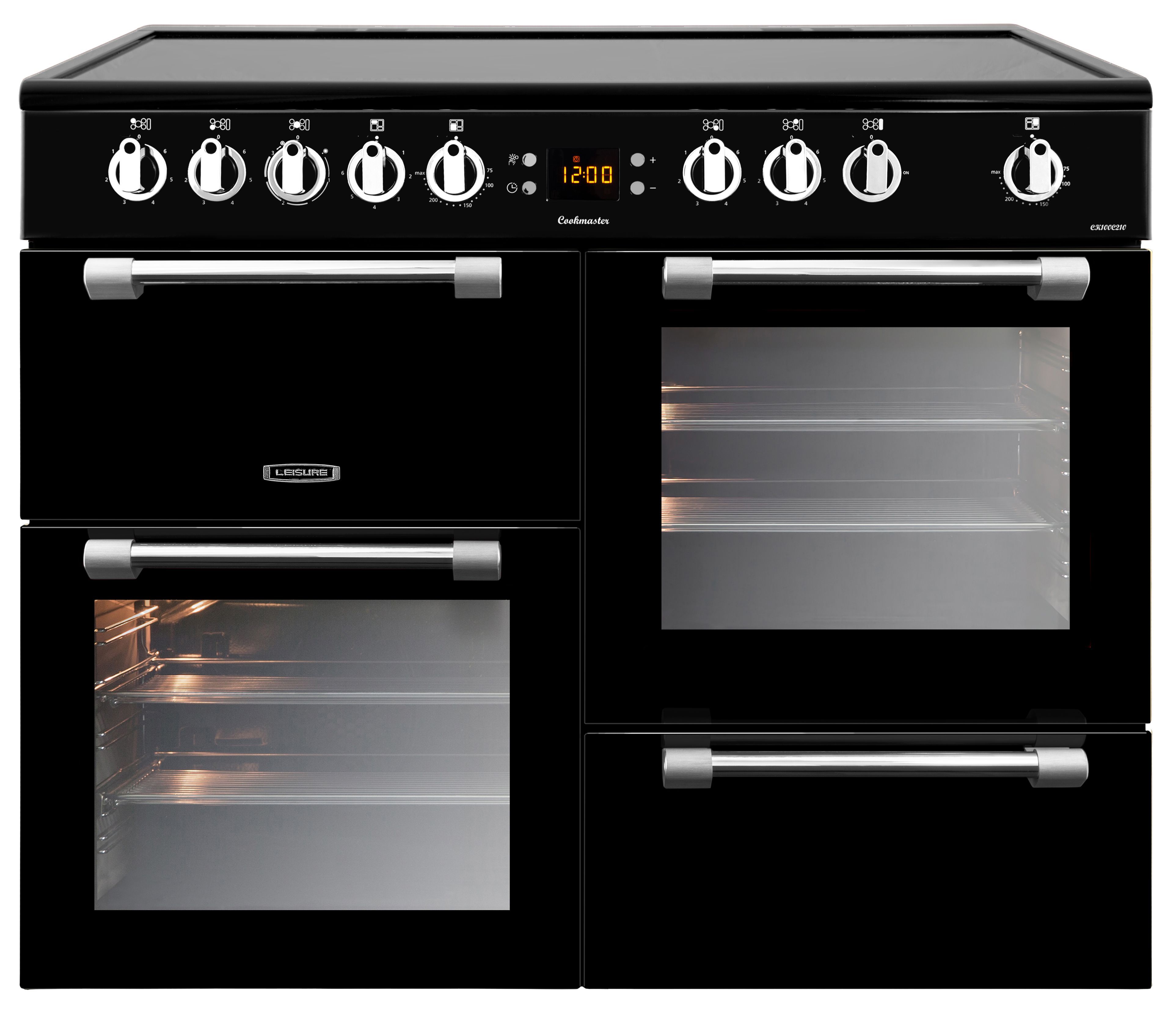 Leisure CK100C210K Freestanding Electric Range cooker with Electric Hob