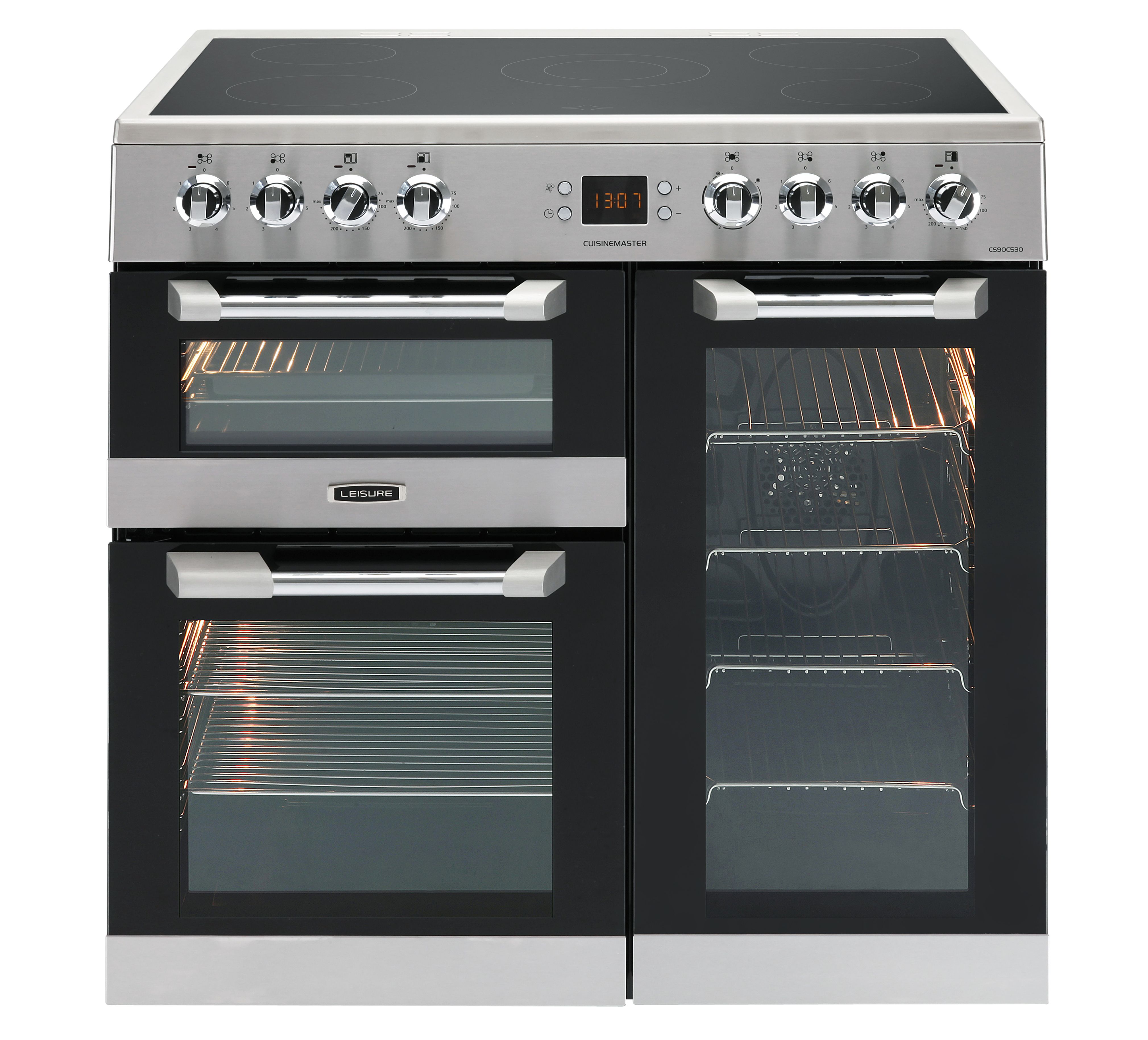 Leisure Cuisinemaster CS90C530X Freestanding Electric Range cooker with