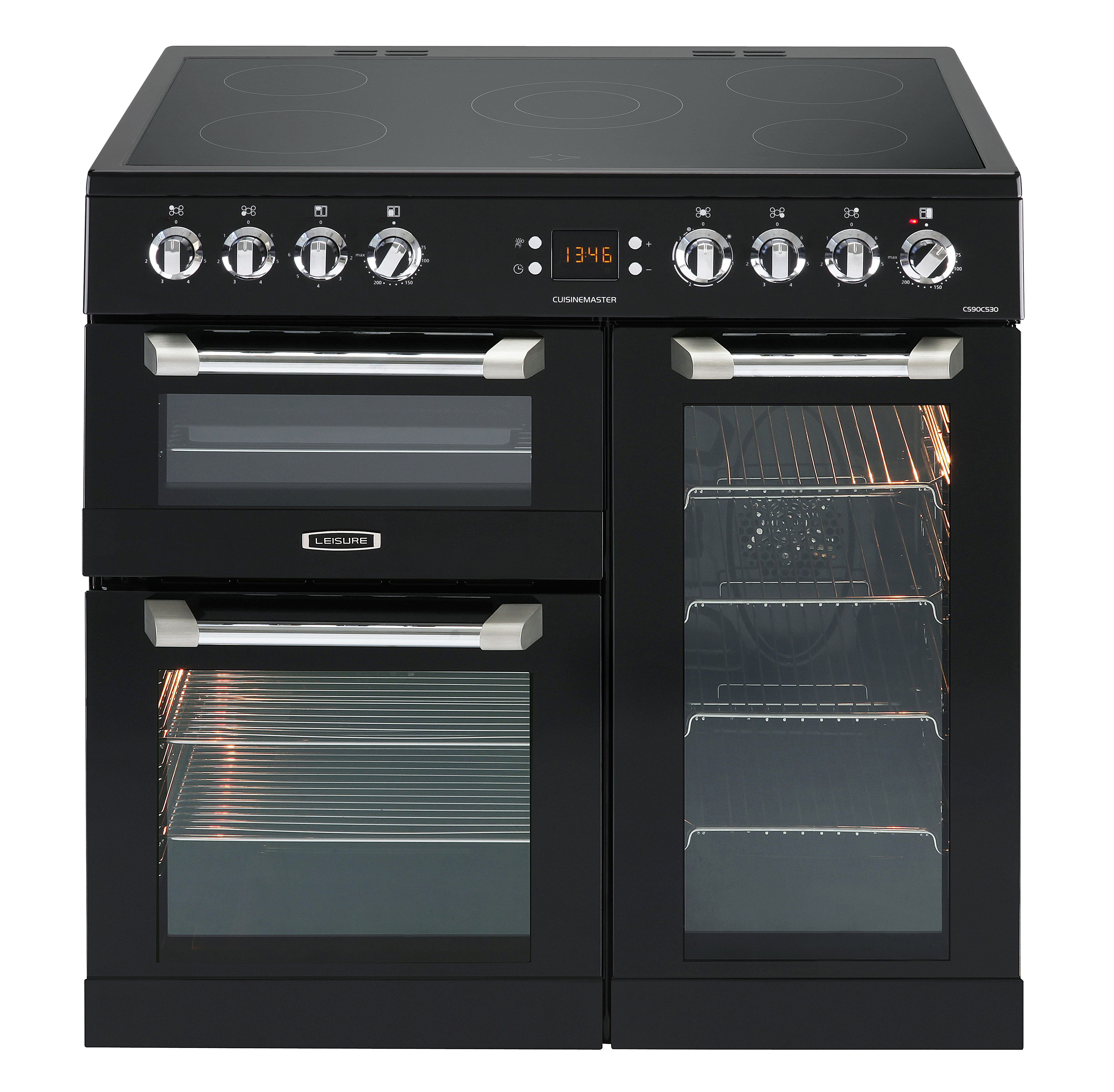 Leisure Cuisinemaster CS90C530K Freestanding Electric Range cooker with ...