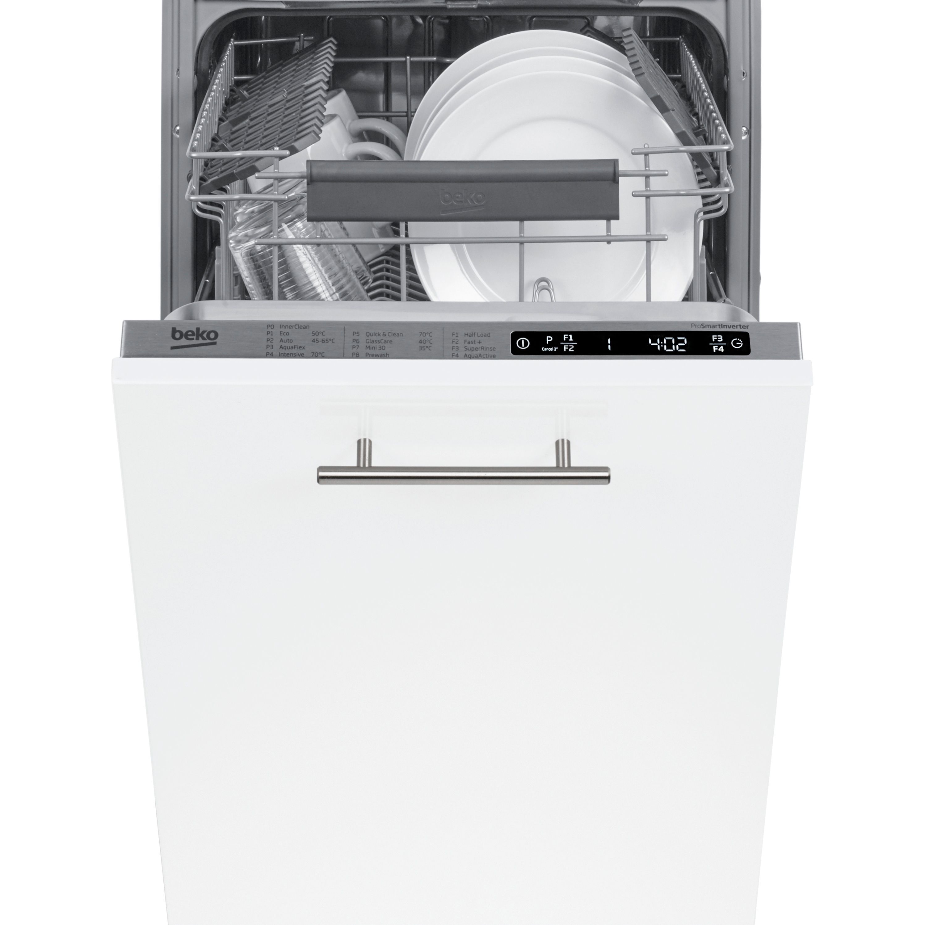 b&q integrated dishwashers