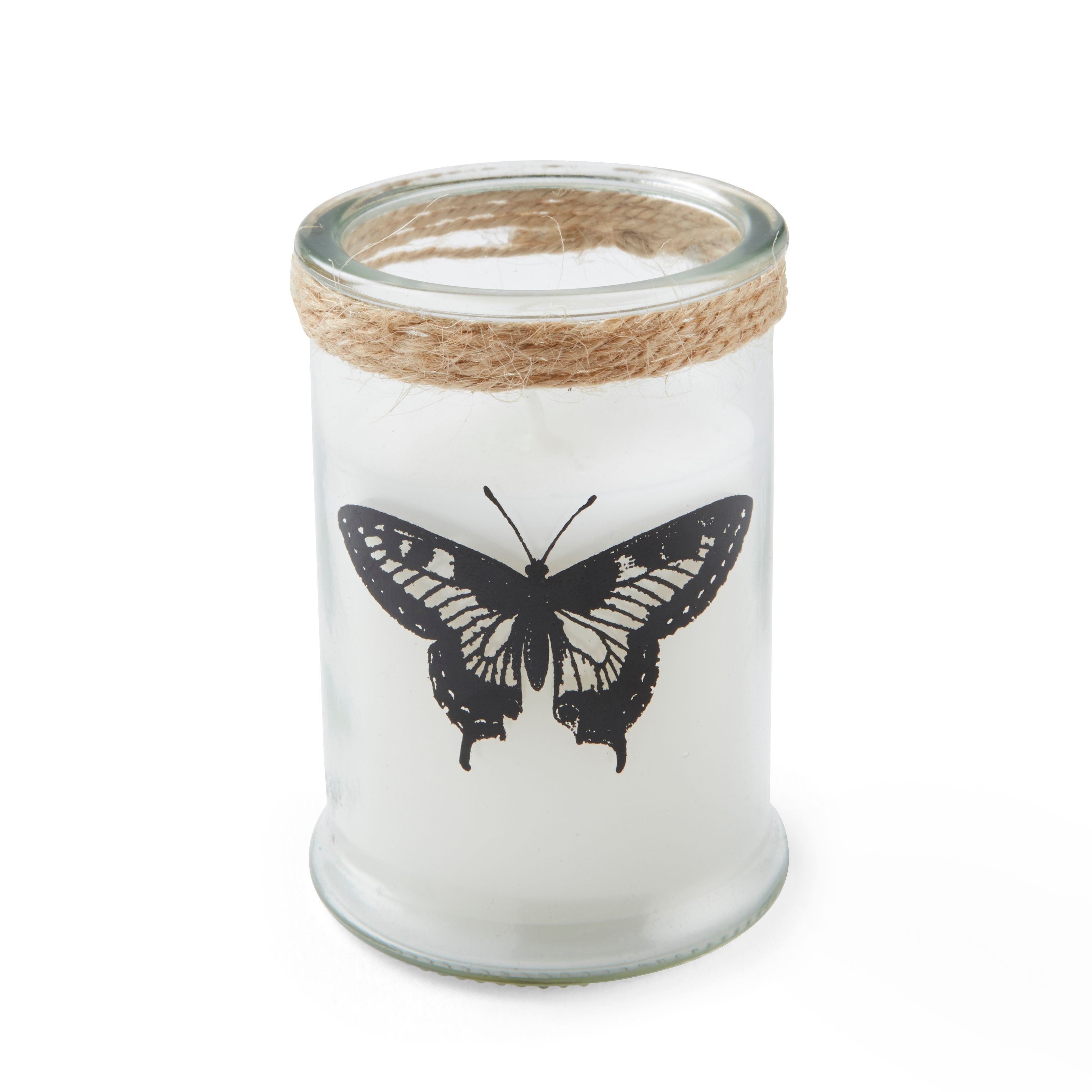 Butterfly Unscented Candle Small | Departments | DIY At B&Q