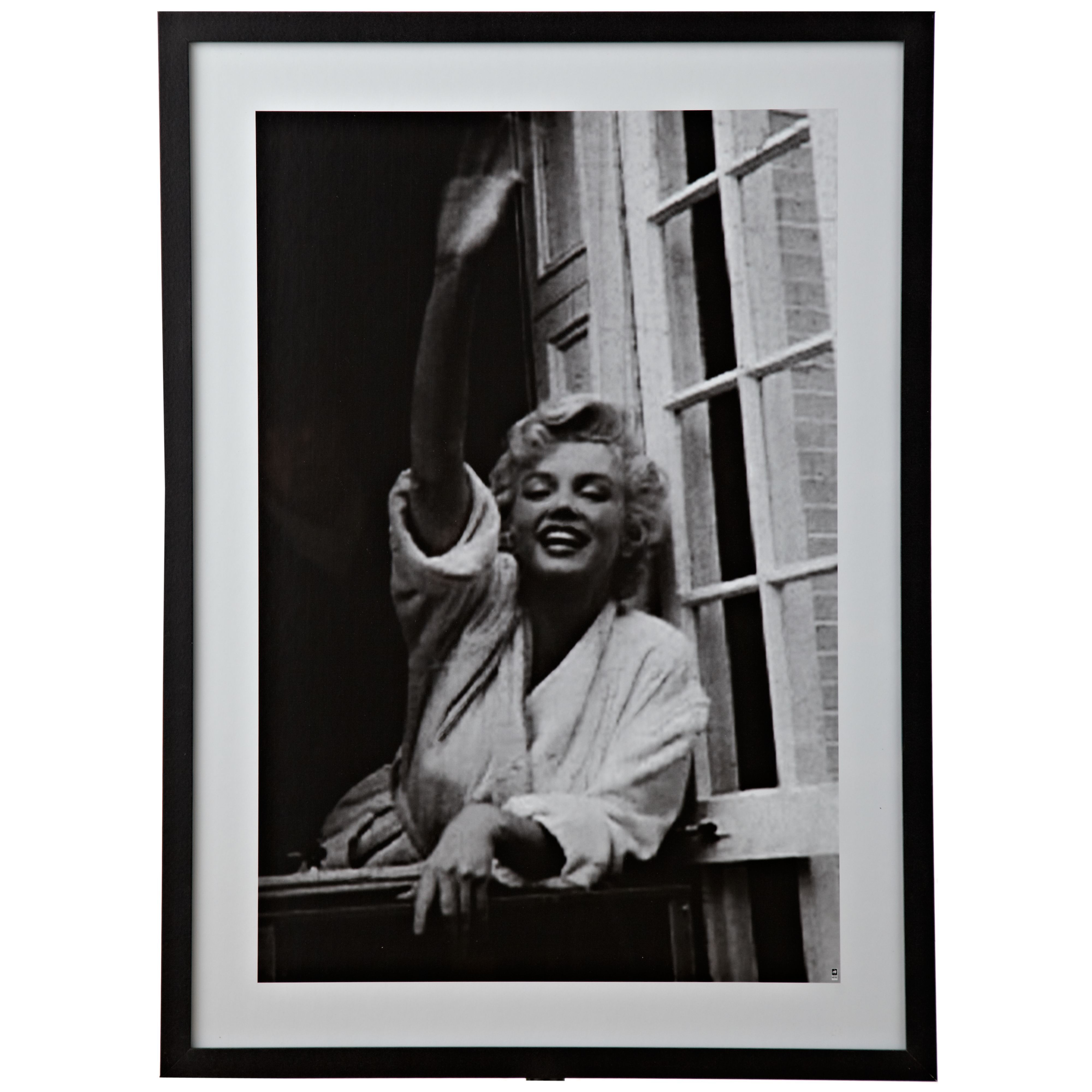 Marilyn Monroe Black & White Wall Art (W)53cm (H)73cm | Departments ...