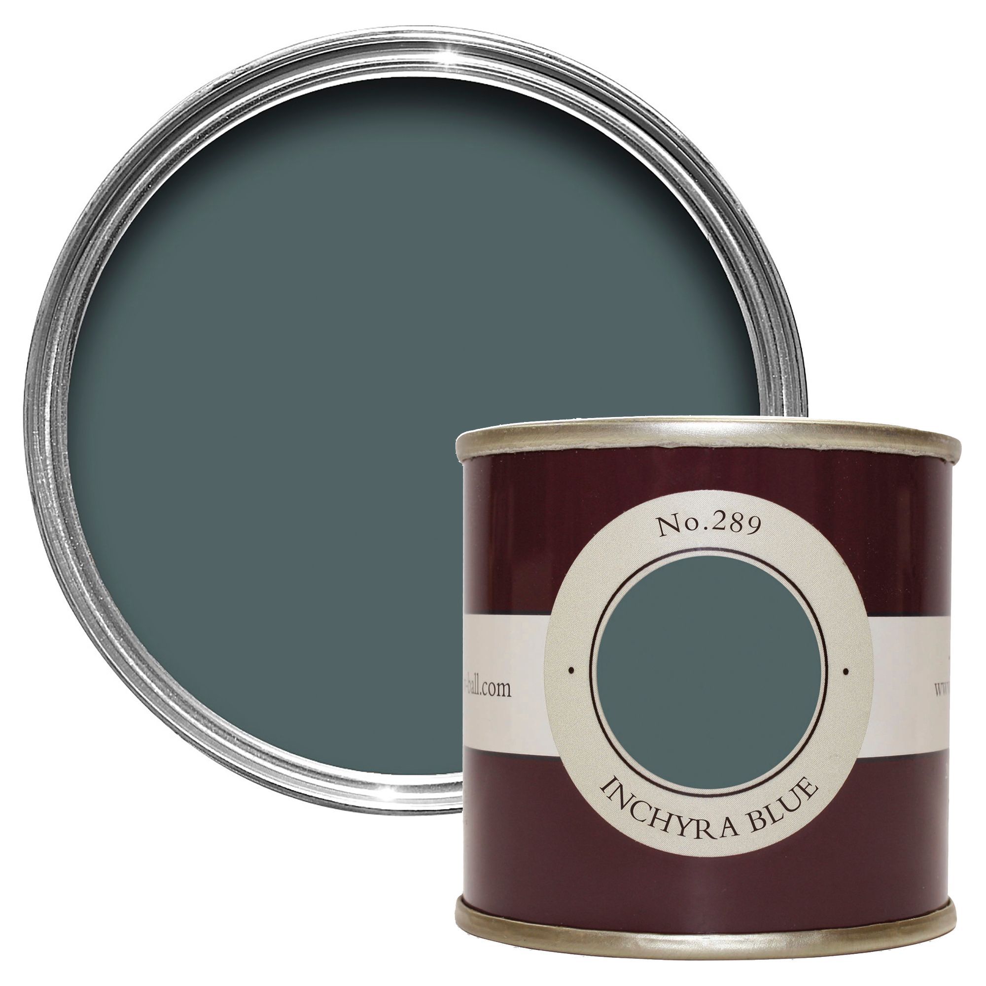 Farrow & Ball Inchyra Blue no.289 Estate emulsion paint 0.1L Tester pot