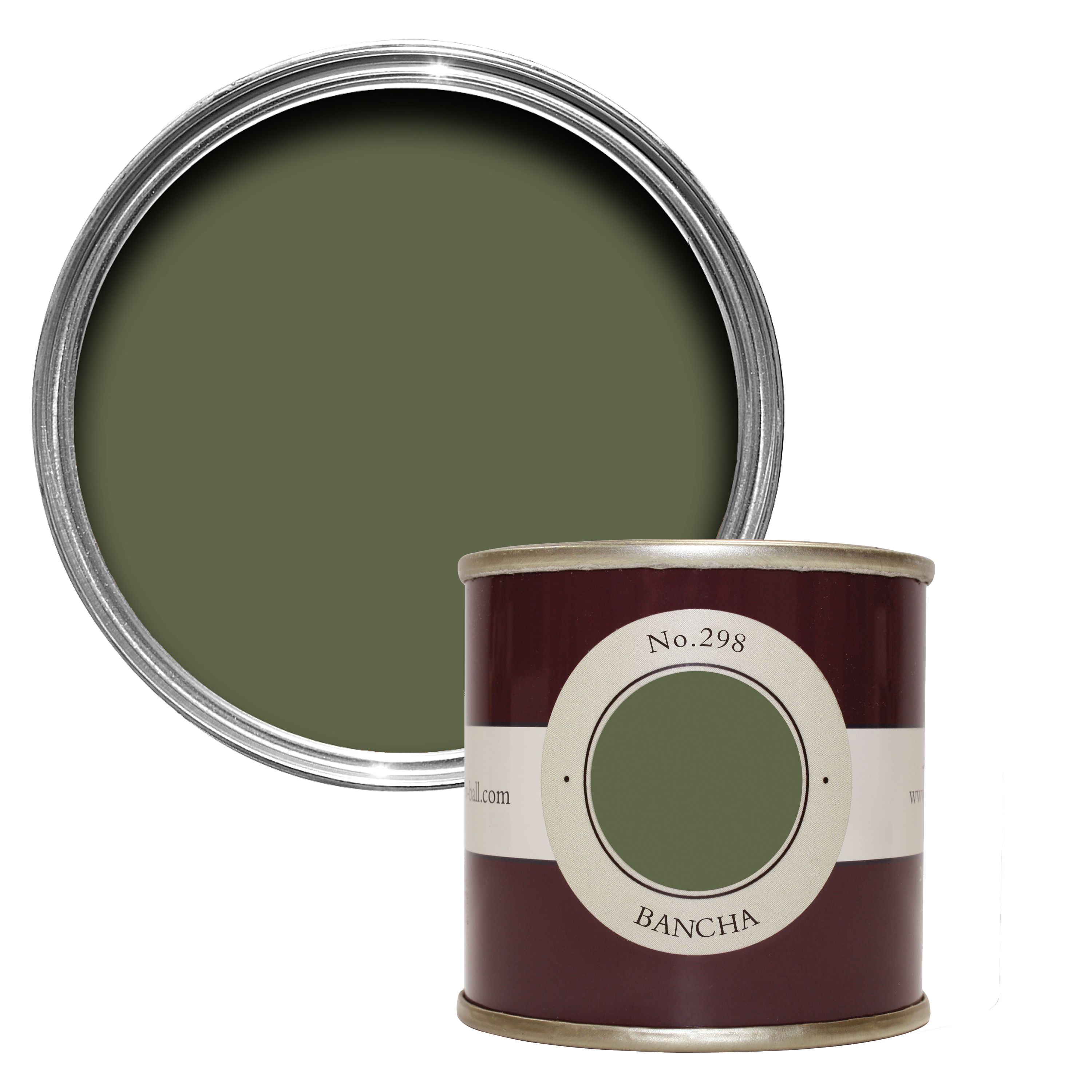 Farrow & Ball Bancha No.298 Matt Emulsion Paint, 0.1L Tester Pot ...