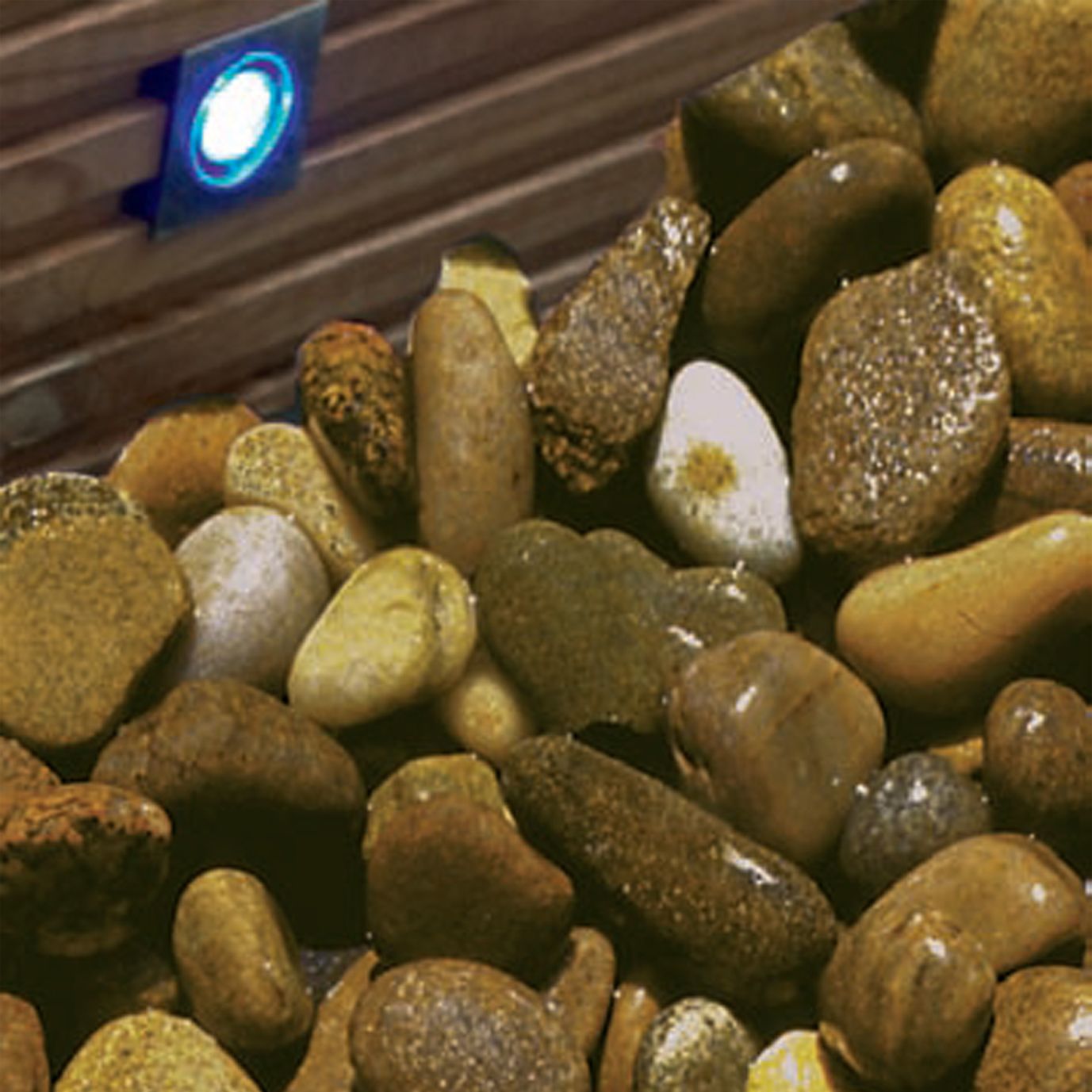 Brown Pebbles 790kg Departments DIY at B&Q