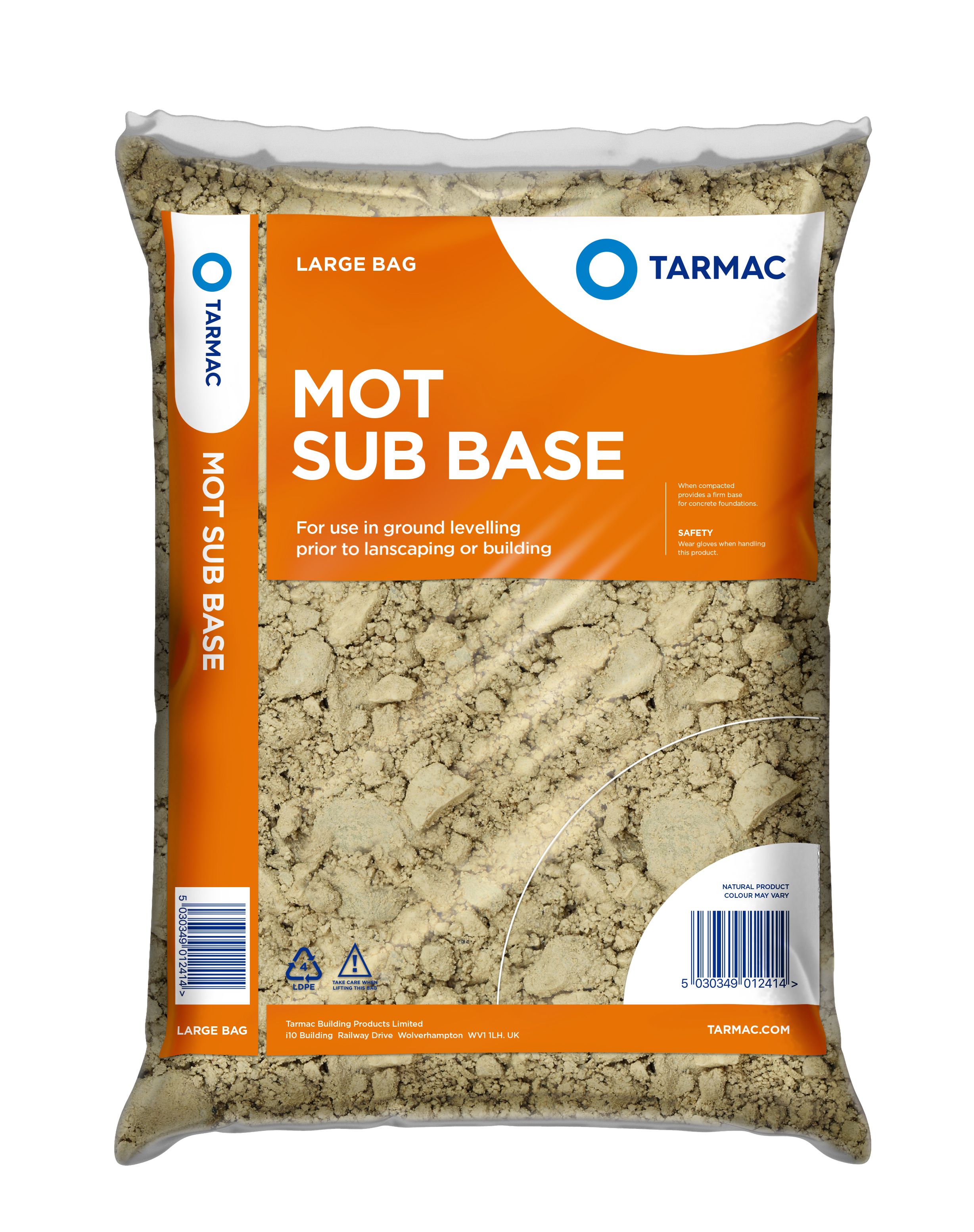 Tarmac Subbase, Large Bag Departments DIY at B&Q