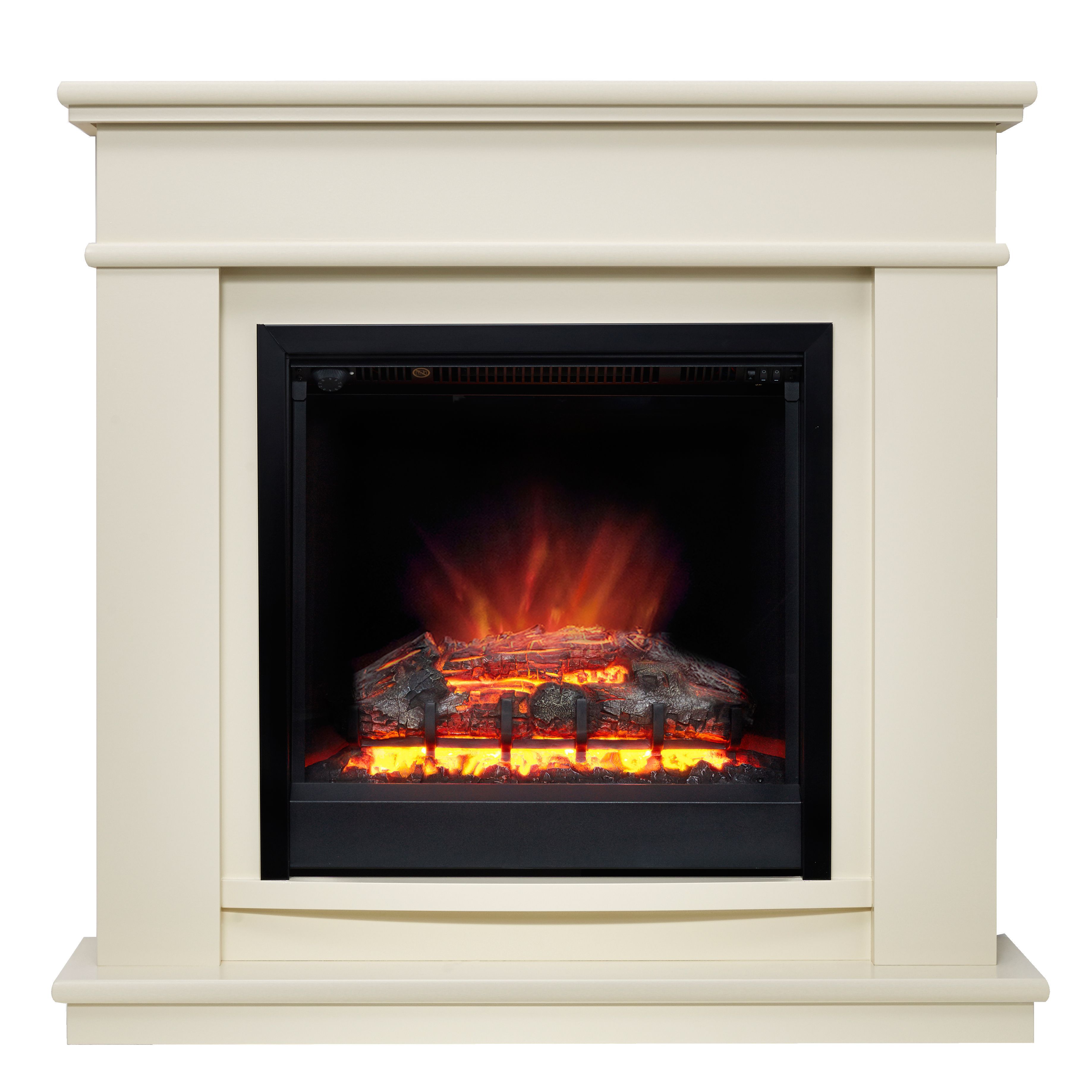 Be Modern Avalon LED Electric Fire Suite | Departments | DIY at B&Q