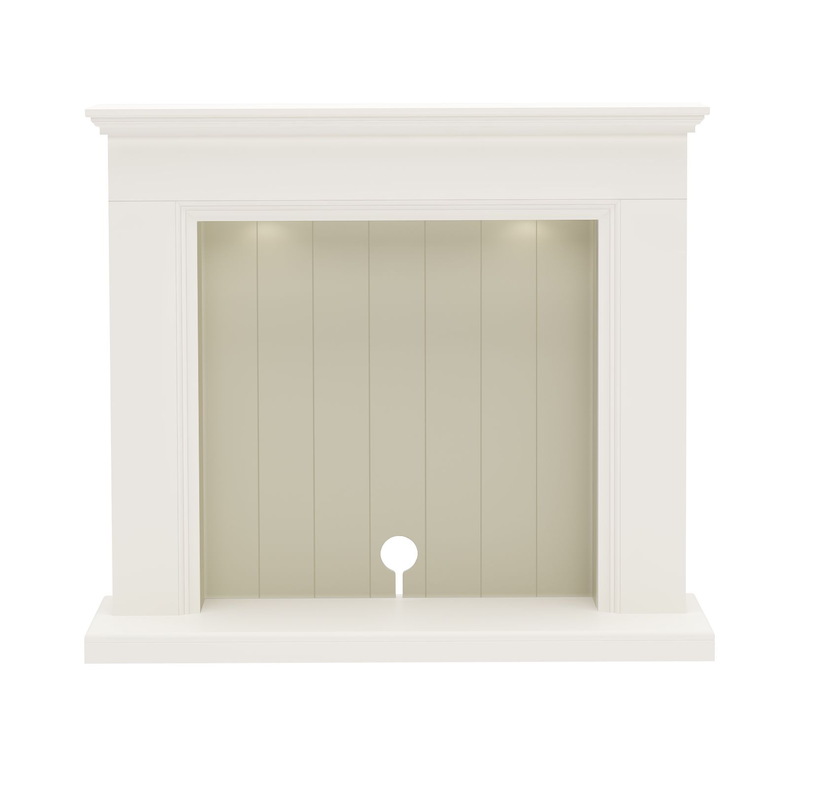 Be Modern Empress Inglenook White Fire Surround Departments