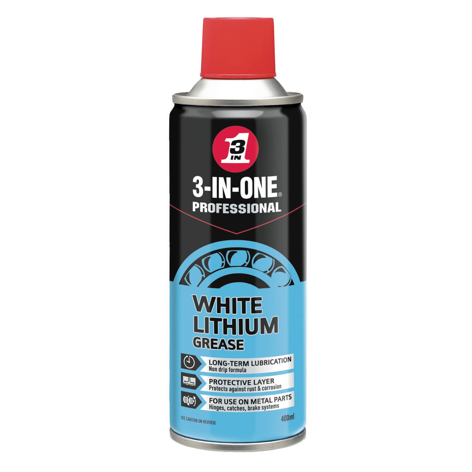 3 in 1 White Lithium grease 0.4L Departments DIY at B&Q