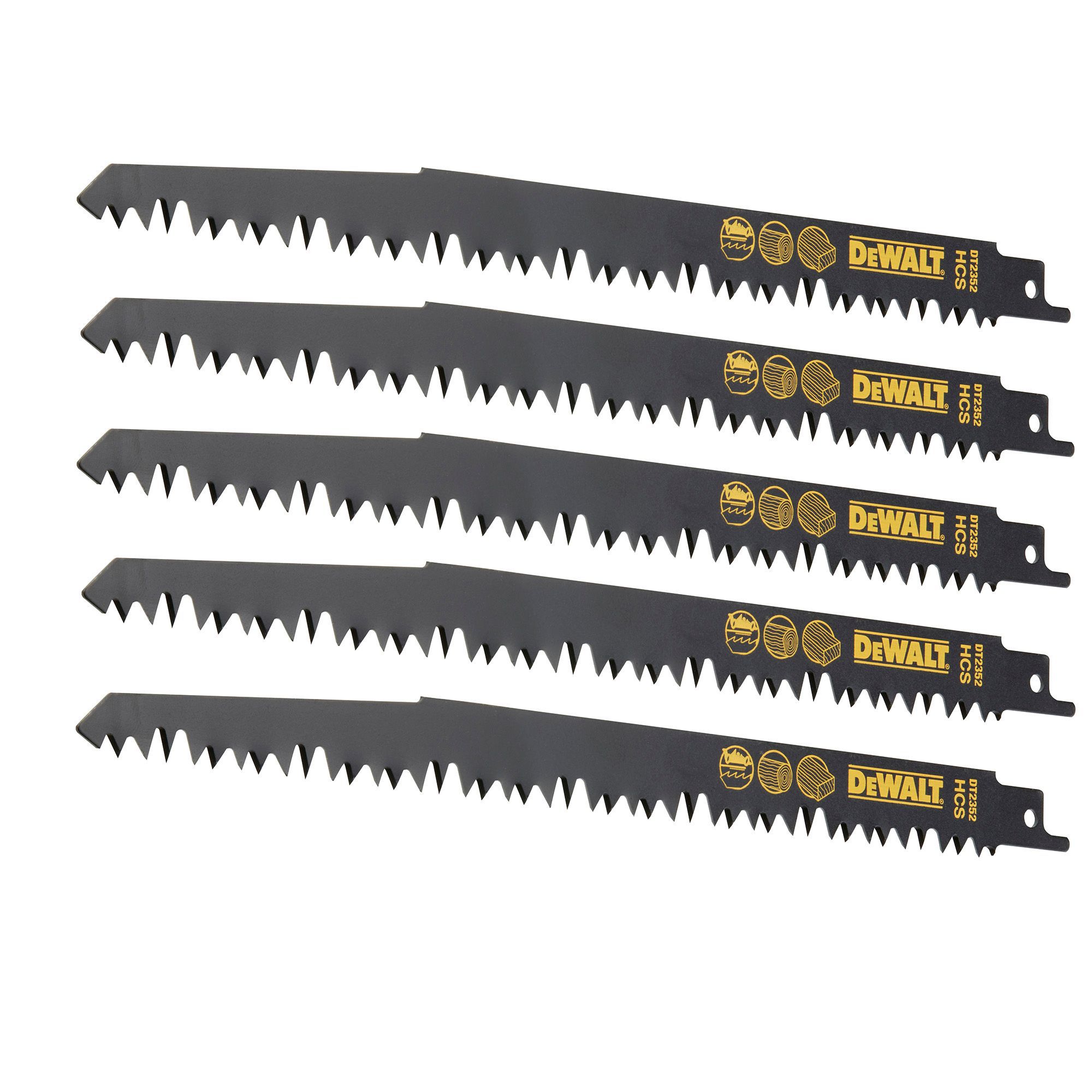 DeWalt Reciprocating Saw Blades (L)240mm, Pack of 5 Departments DIY