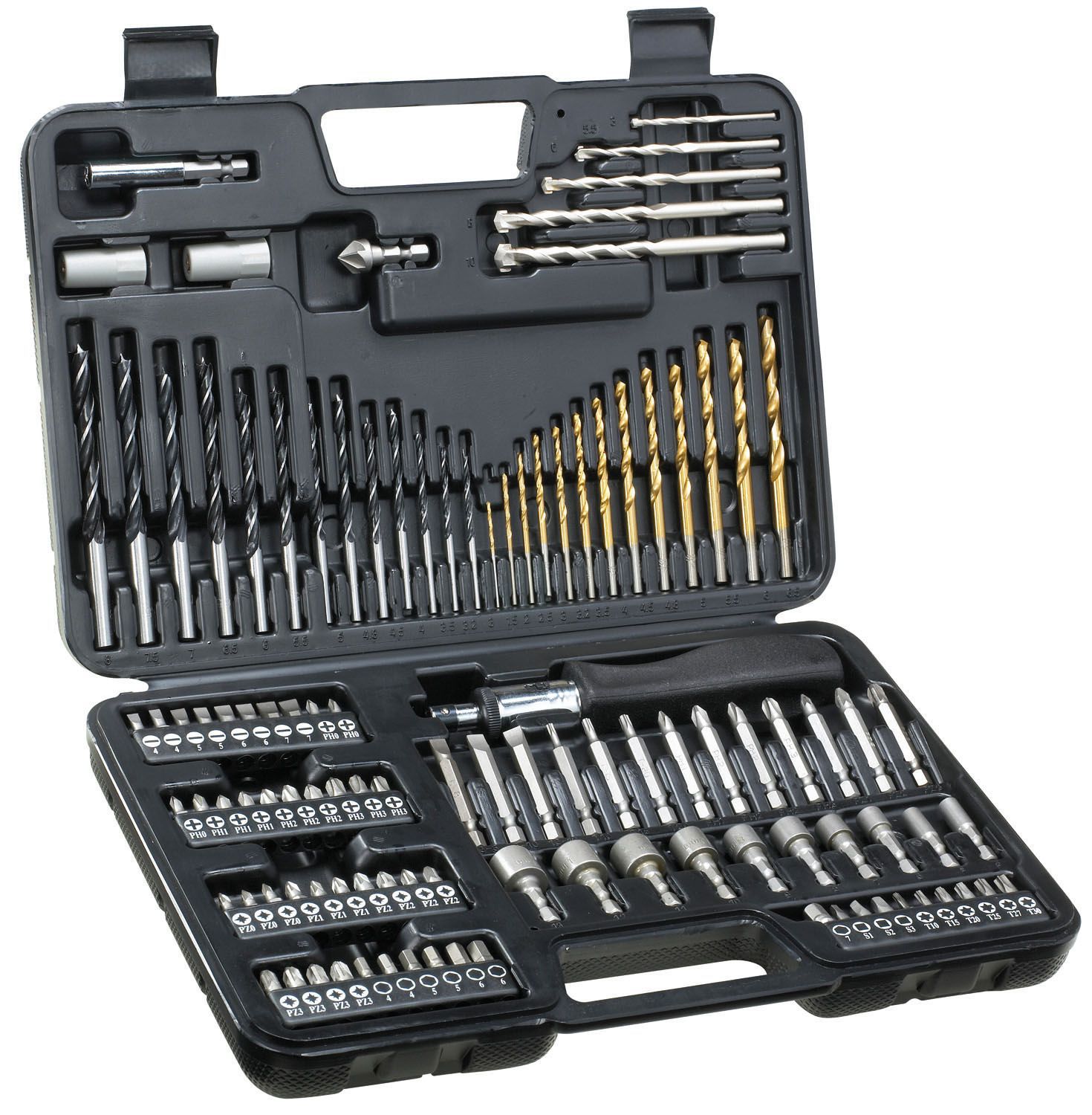 DeWalt 1.510mm Drill & screwdriver bit set, 109 Pieces Departments