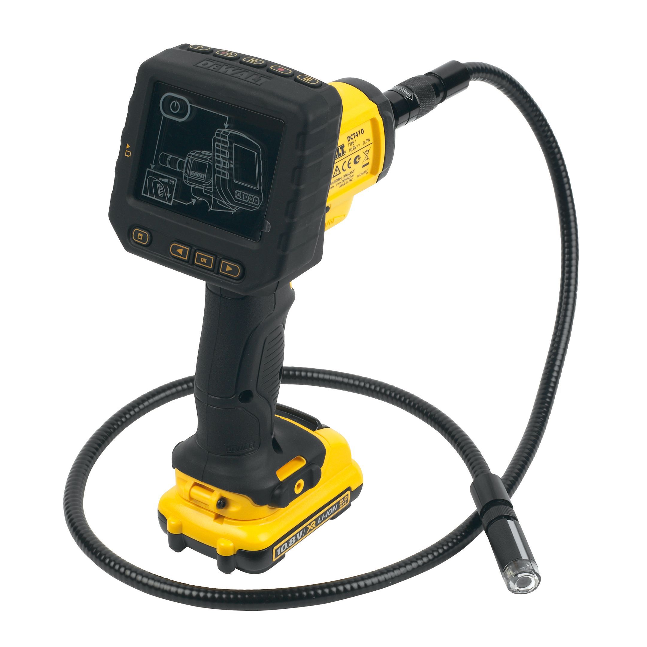 DeWalt DCT410D1GB Inspection camera Departments DIY at B&Q