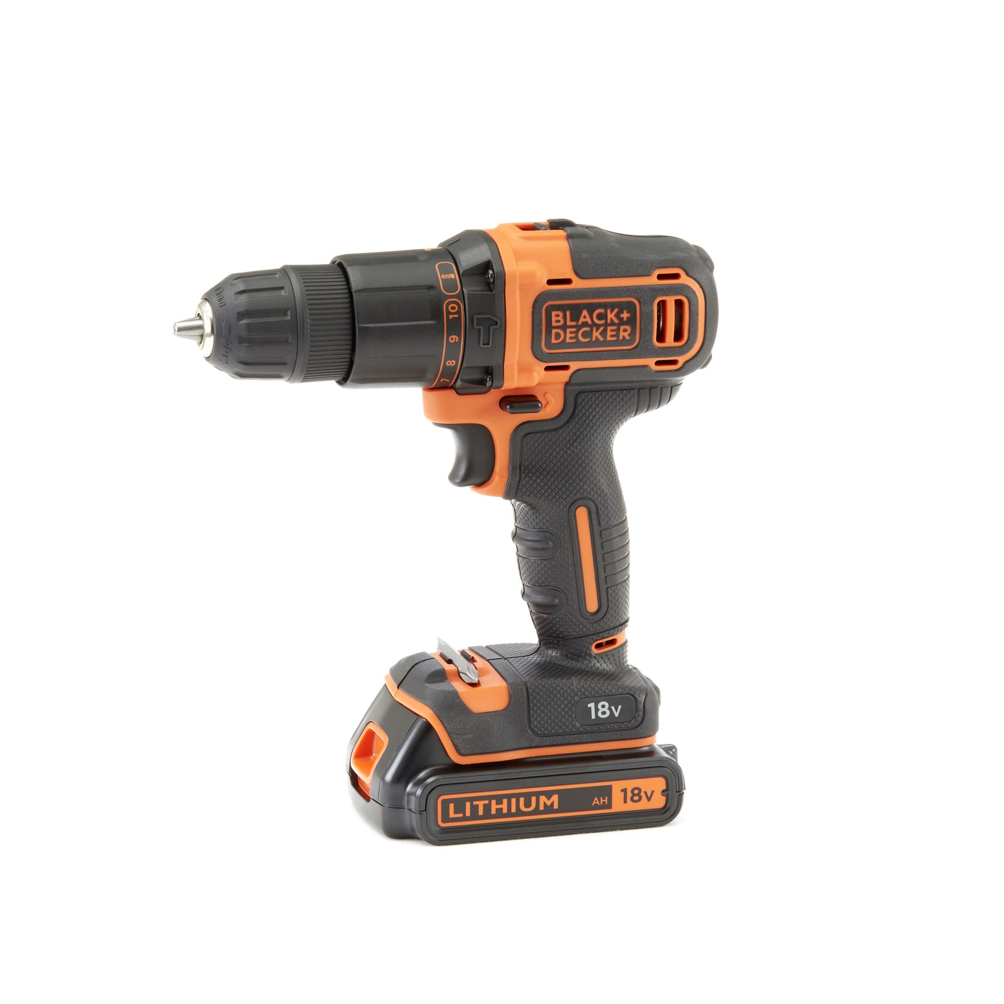 Black & Decker Cordless 18V 2Ah Brushed Hammer drill KFBCD701D1K ...