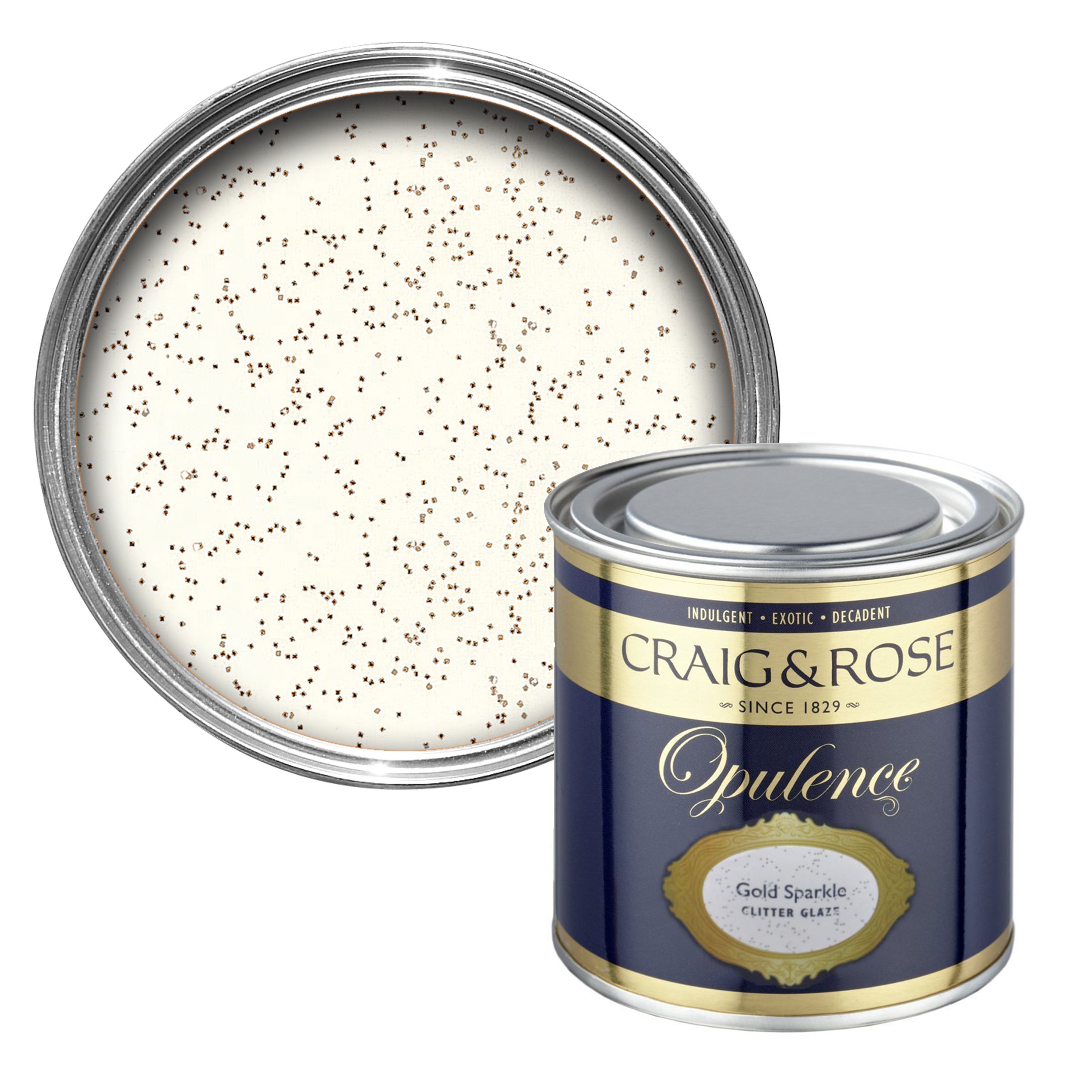 Craig And Rose Opulence Gold Sparkle Glitter Effect Special Effect Paint 250 Ml Departments